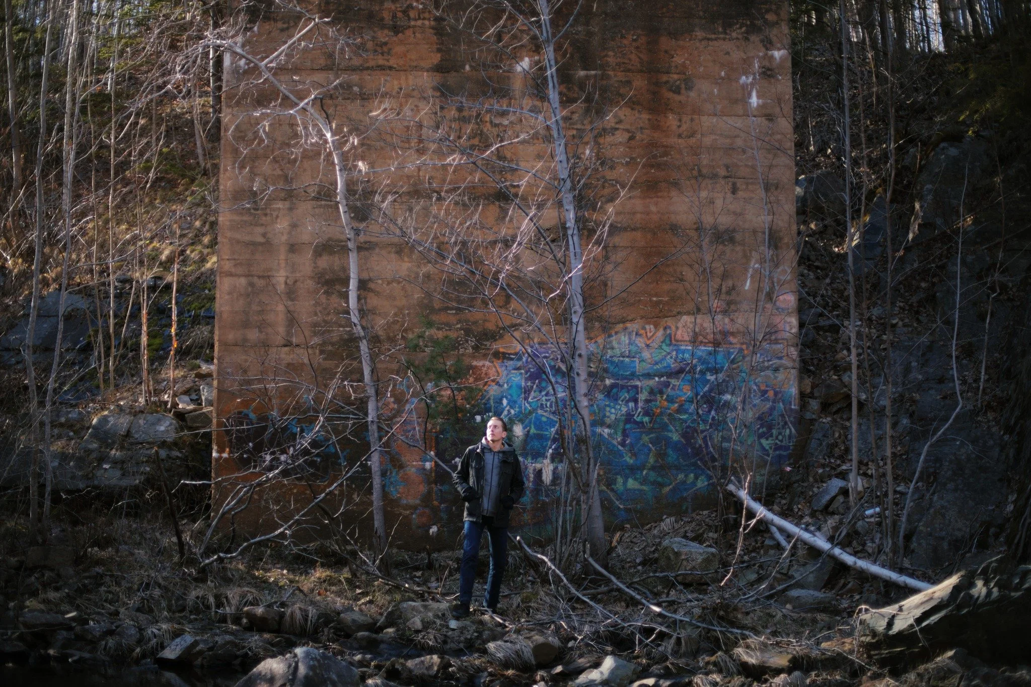 SUCH A VENUE &mdash;&mdash; On the road home from Halifax, I've got a handful of familiar haunts. One is down here in the depths of St. Croix River, sleepy as a stream indeed. There'd be much more happening if the water weren't borrowed by a dam upri