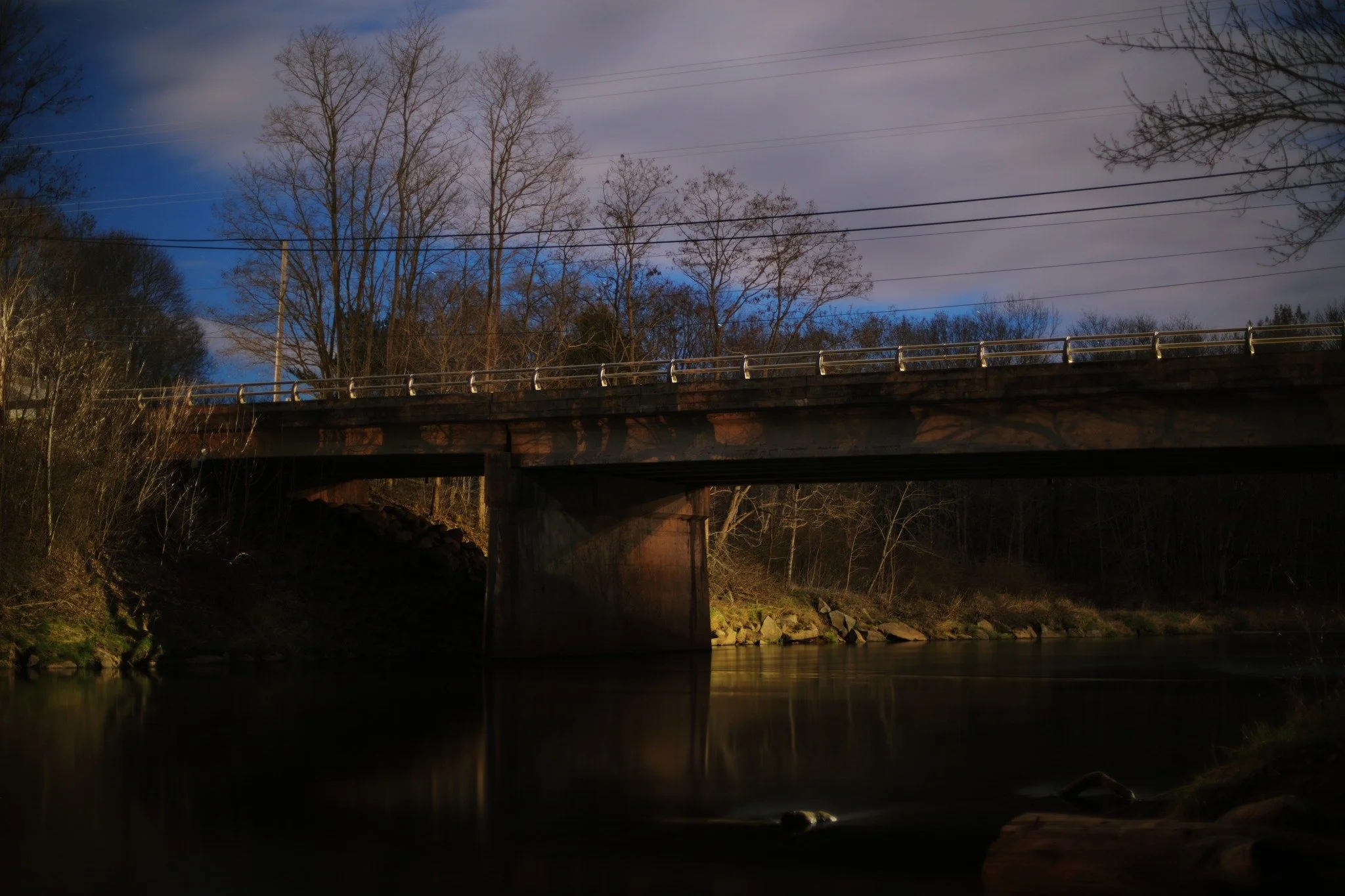 SOUND CURRENT &mdash;&mdash; Standing at the boat launch waiting on the warmth of cold shadows to come. It's pretty still now, so I won't be worried that my fingers start to freeze. I've known many men obsessed with what the night sky offers, but som