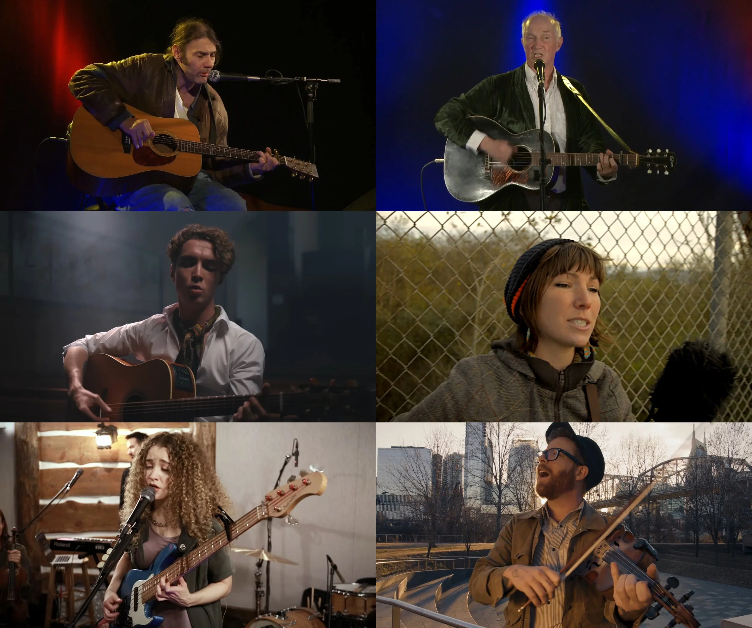 Those of you who follow my work regularly are familiar with the fact that songwriters have always been my single biggest inspiration. But what could be better than seeing them singing their own words live? With that in mind, I've put together this pl