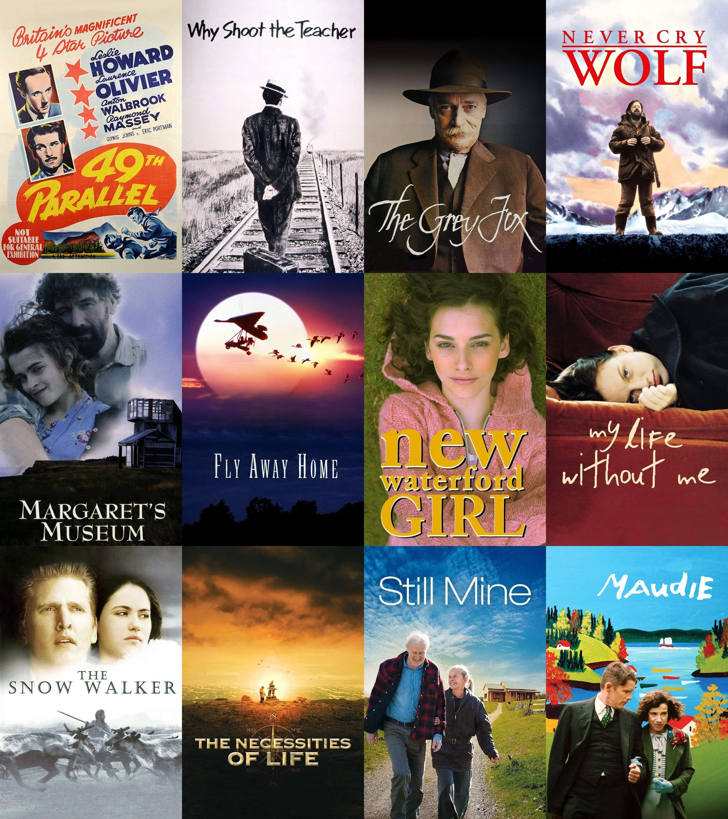 What's my kind of Canadian cinema? Canada often doesn't play itself on screen, and when it does, quality sure does vary. Here's a short list of my favourite films that were both shot AND set in Canada. Meaningful stories from my homeland. Full list h
