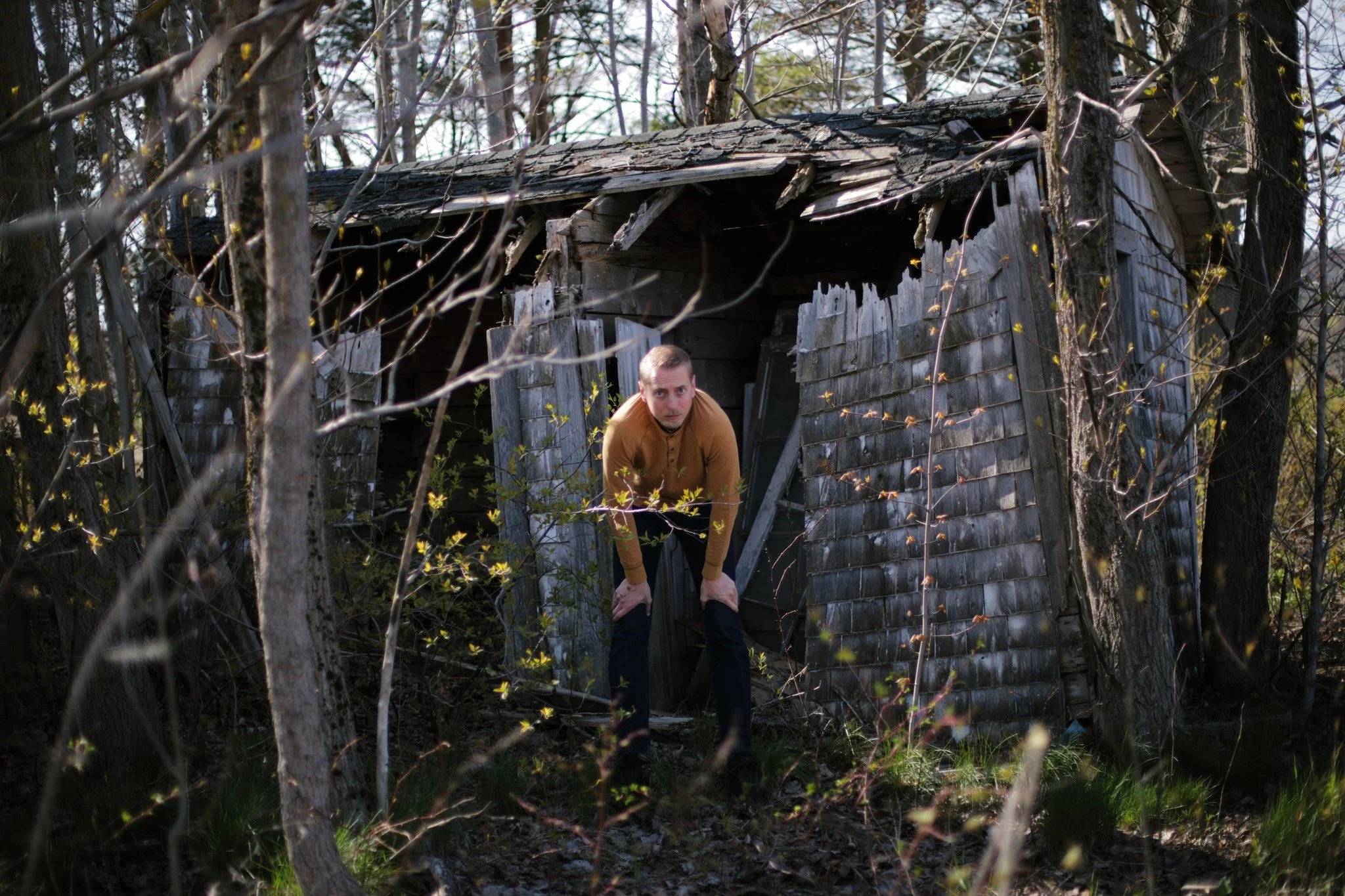 INCONVENIENCES &mdash;&mdash; Out behind an old one-room school, a reminder that it closed its doors before indoor plumbing. Dempsey Corner had students until 1961, but those days were numbered long before, so the expense of modernity was not forthco