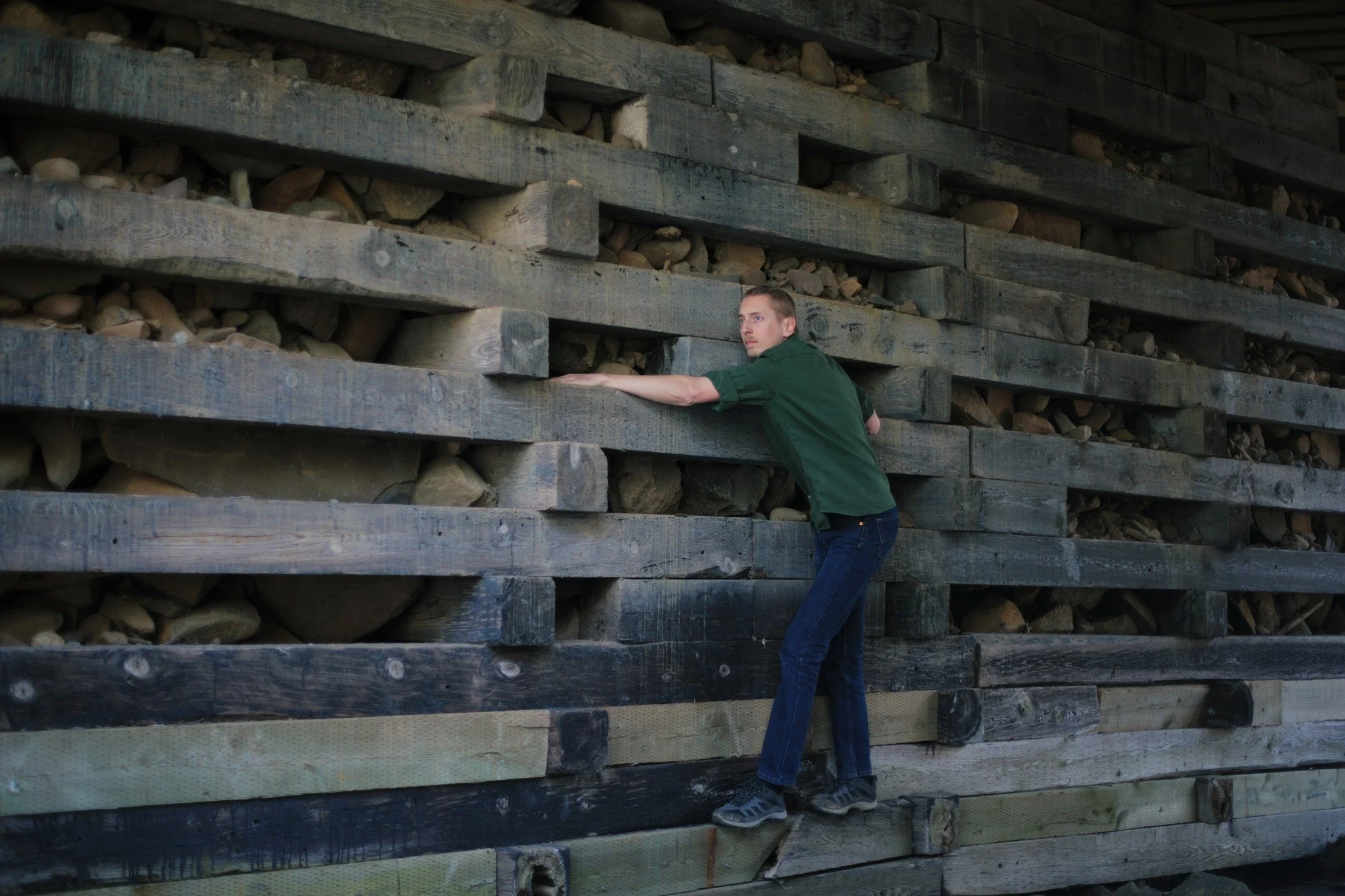 ALL RETICENCE &mdash;&mdash; I've always considered climbing an appealing activity, a hobby I might have if all my days weren't fully engaged already. There's something I find fascinating in the problem-solving, exploring what works and doesn't, scra
