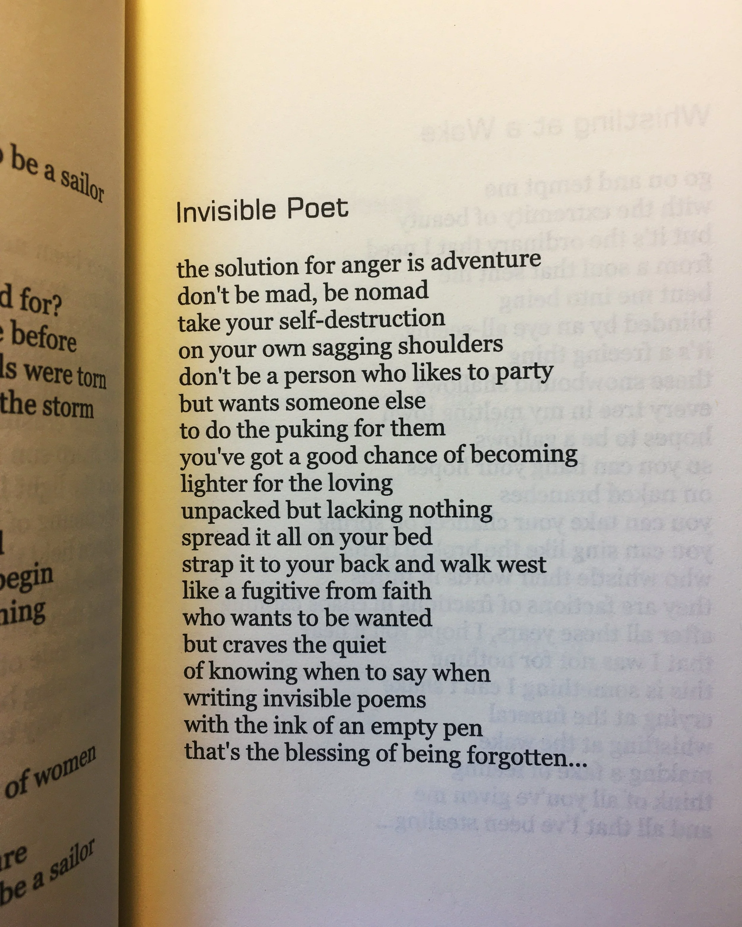 This is one of my very favourite poems I've written, appearing in my 2020 book "Someone in Search of a Story". It's going out of print soon, and on sale for 50% off! Only two copies are left, both signed. etsy.com/shop/SteveSkafte
