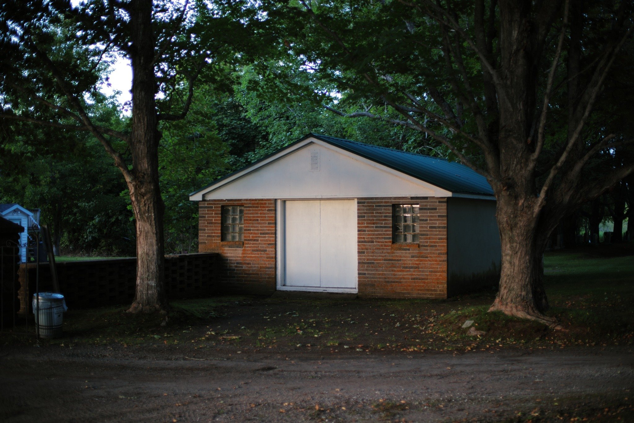 TOLD TO US &mdash;&mdash; When I was a little kid, someone told me that they keep bodies in this building when the ground was too frozen for burying. It wasn't till walking by one day in my twenties that I realized it was something I'd forgotten to s