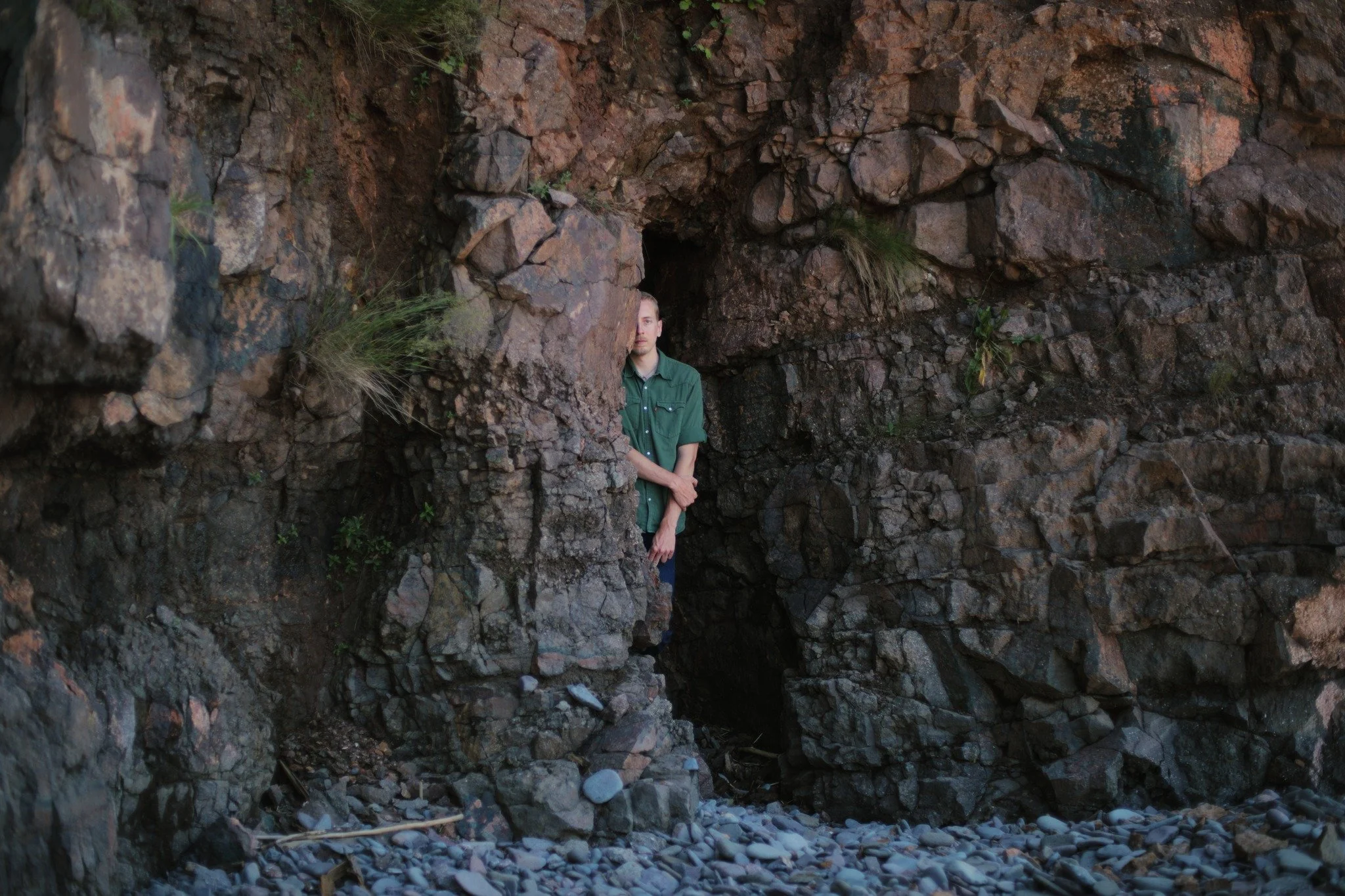 WORK HARDER &mdash;&mdash; I spent a lot of late last summer on the shore. Leaving the wildfire woods behind, I chased stretches of coastline close to home that I'd put off following for years. What's underfoot is the reason. It's never particularly 