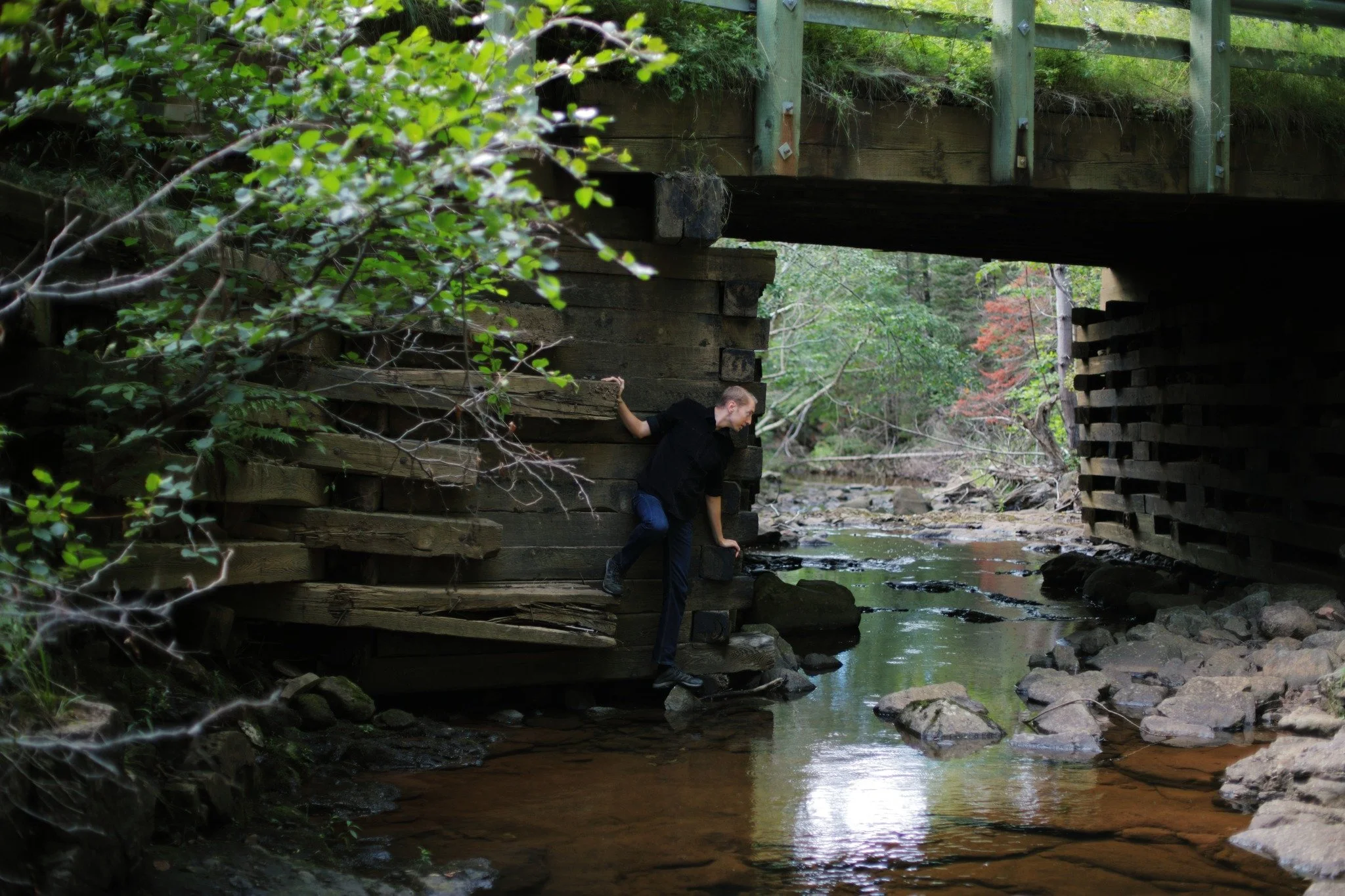 DISREGARDED ORDINARY &mdash;&mdash; I'm a low-stakes climber, where the only real consequence is a skinned elbow or wet feet. I like to look at the wild world as a kind of ever-expanding playground. Where nature intersects with crumbling infrastructu