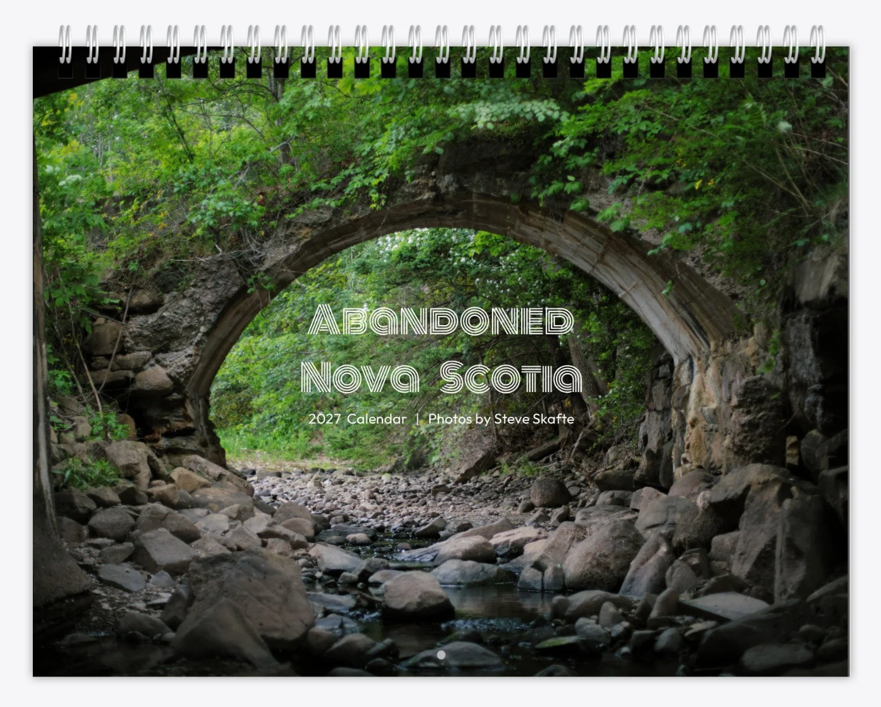 I'm still on vacation for the next couple weeks, but I wanted to let you know that signed copies of my 2027 Abandoned Nova Scotia calendar are now available for pre-order! There's a whole lot of my heart in these pages. Ships out on October 1st. www.