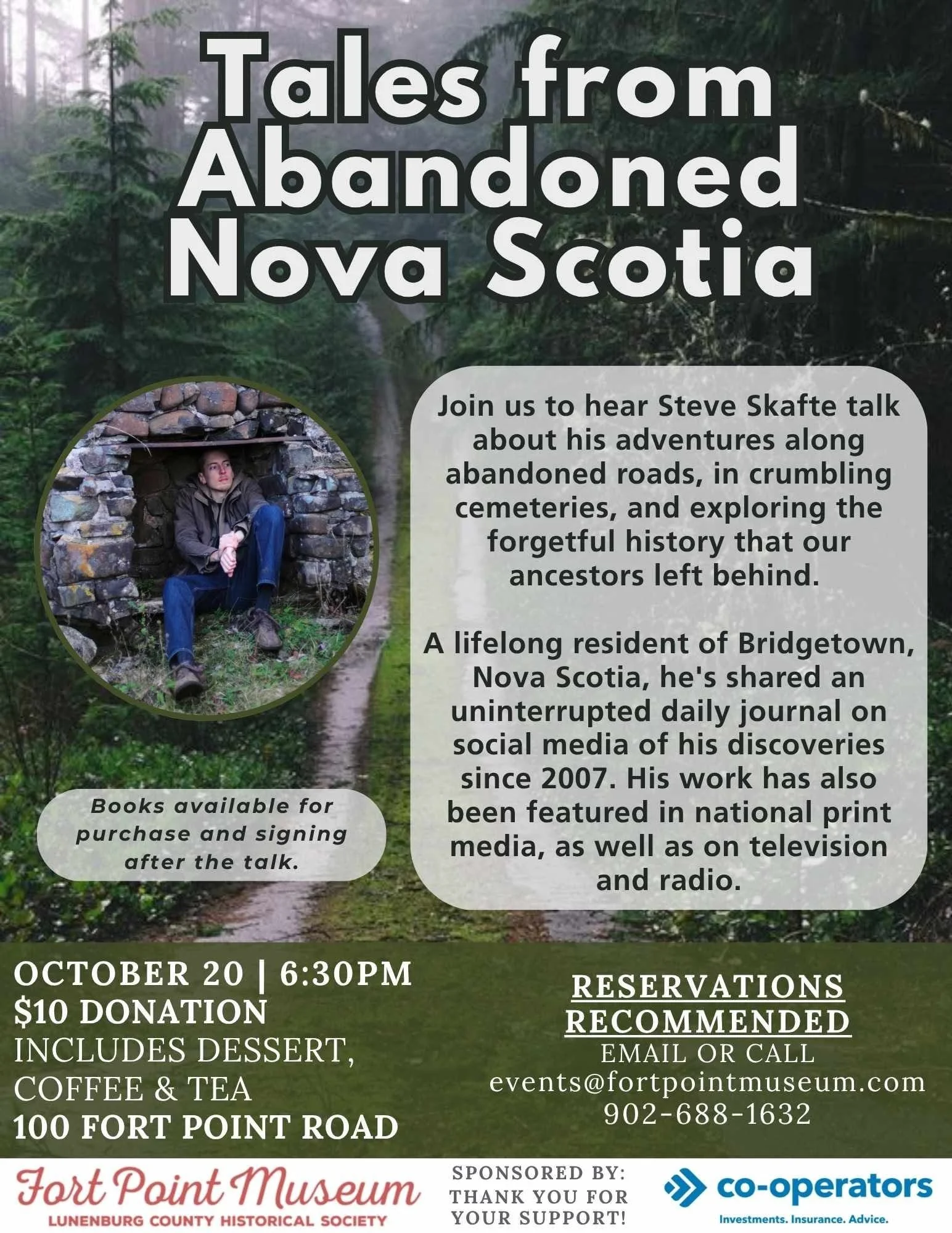 I'm coming to @fortpointmuseum for the first time later this month! Hope to see you if you're in the area.
