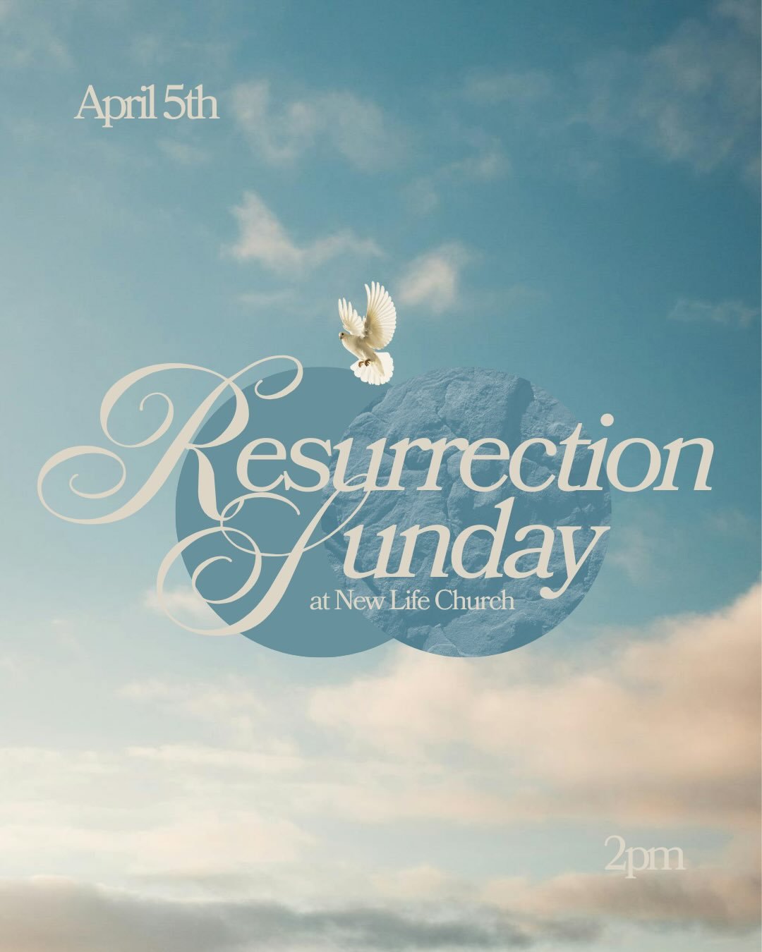 He is Risen!
Join us this Easter as we celebrate the hope, victory, and new life found in Jesus. 🕊️ 

&iexcl;&Eacute;l ha resucitado!
Acomp&aacute;&ntilde;anos esta Pascua mientras celebramos la esperanza, la victoria y la nueva vida que encontramos