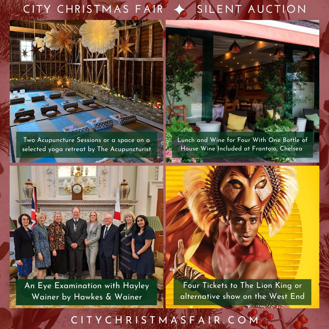 🥂Our Silent Auction is back and better than ever. This year, we have over 40 spectacular lots for you to discover, including:

✨ Two Acupuncture Sessions or a space on a selected yoga retreat by The Acupuncturist

✨ Lunch and Wine for Four With One 