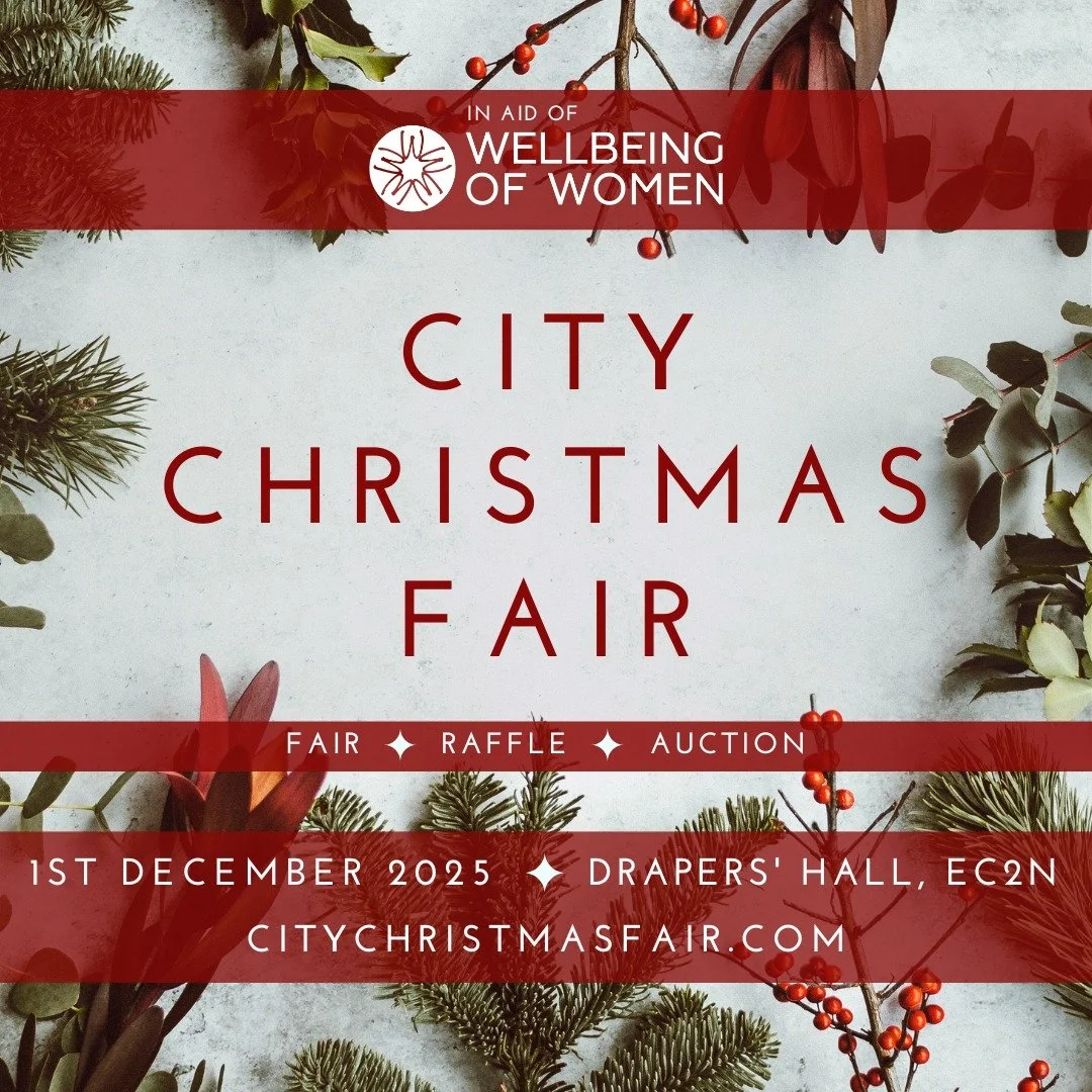 🎄We look forward to welcoming you back to the magnificent Drapers' Hall for another wonderful day of unique and luxurious shopping at the City Christmas Fair.

✨In 2024, the Fair raised a record-breaking &pound;100,600 in support of @wellbeingofwome