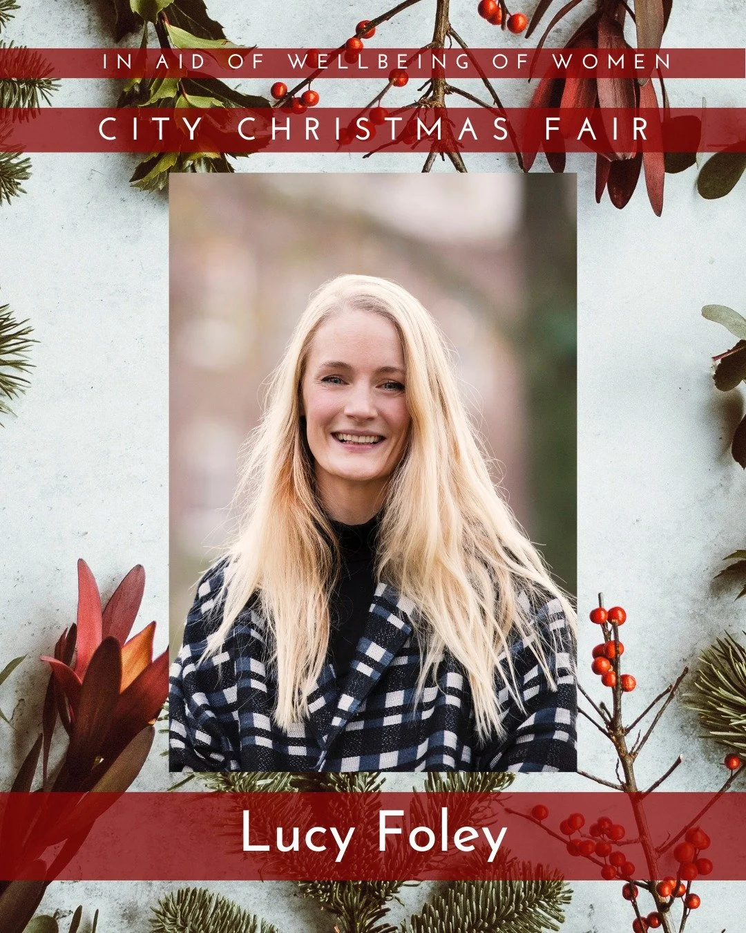 🎄We are thrilled to announce that @lucyfoleyauthor will be joining us this year for an exclusive book signing of her latest novel 'The Midnight Feast'.

🎁Lucy Foley is a No.1 Sunday Times, New York Times and Irish Times bestselling author. Her nove