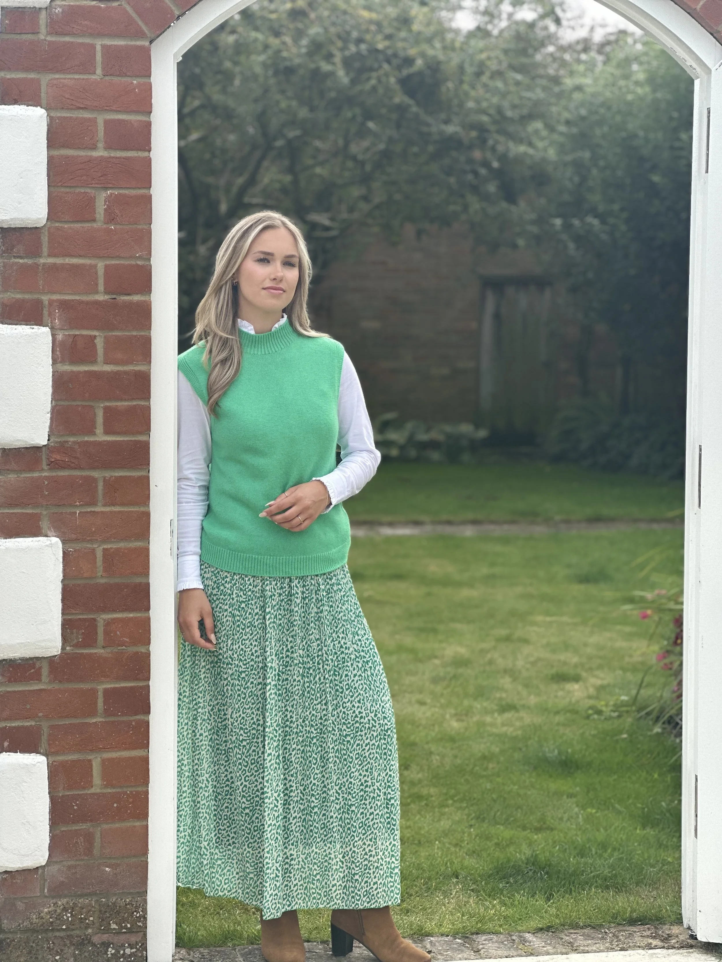  Two Pleated Skirts by Ella + Cherry