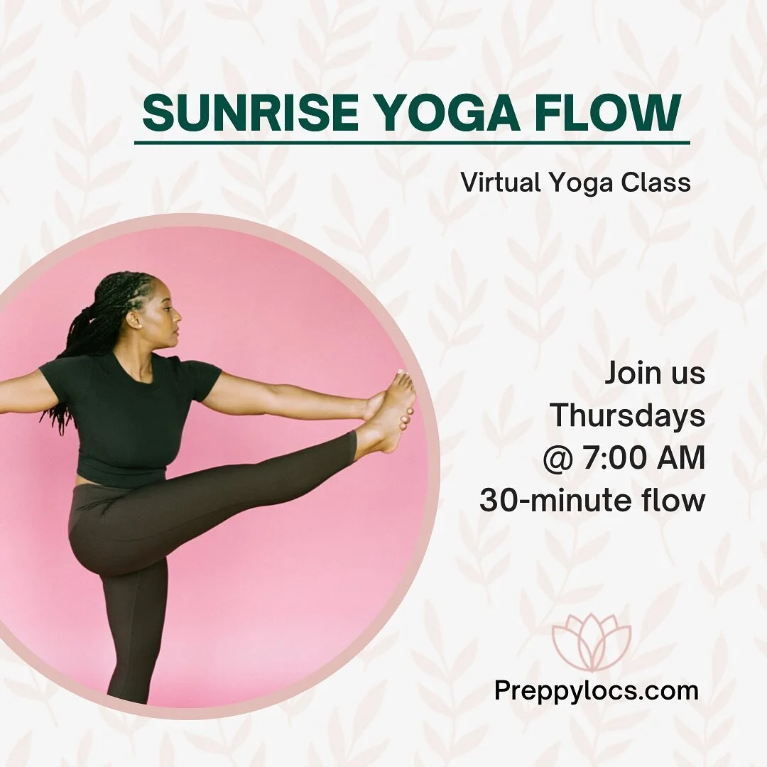 Let&rsquo;s get back in the groove before school starts! Sunrise yoga has been moved to Thursdays. Click the link in my bio to sign up for class tomorrow morning &amp; every Thursday in August!