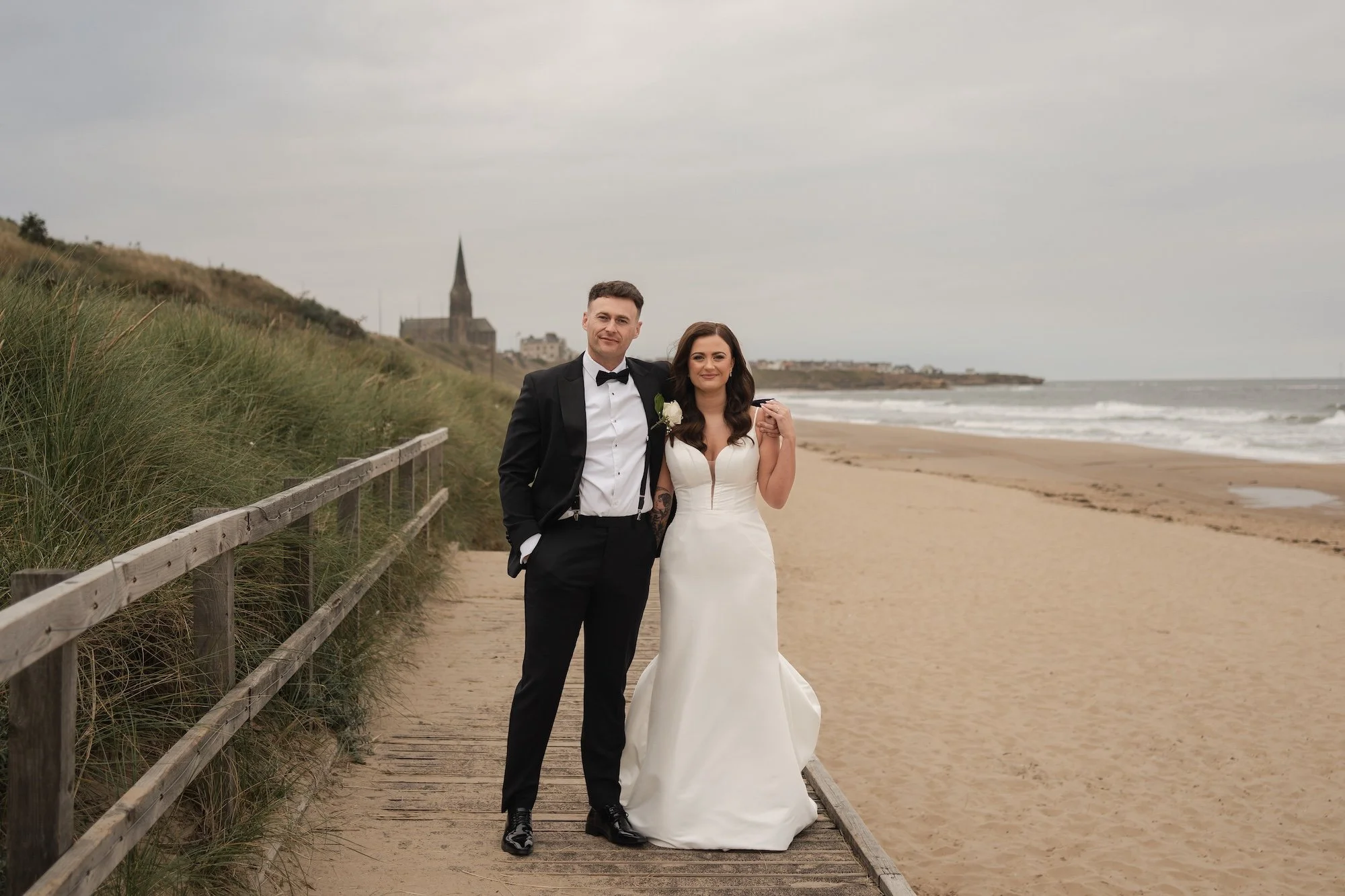 A North Shields Registry Office Wedding in North Tyneside, and a reception at Crusoes in Tynemouth