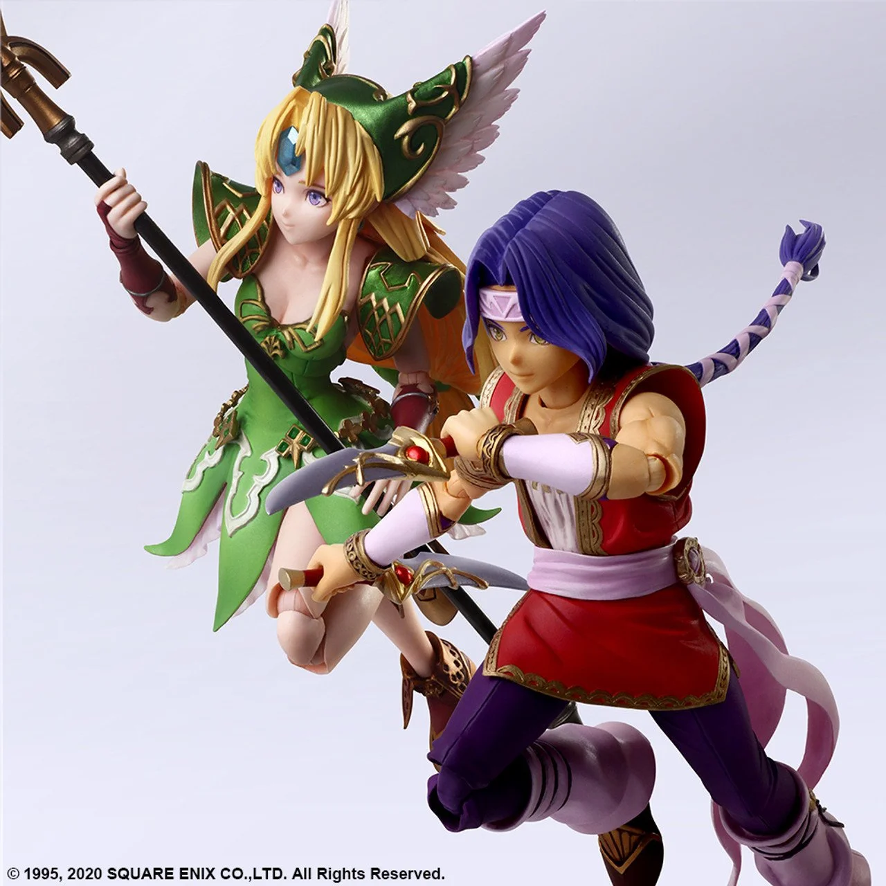 TRIALS OF MANA BRING ARTS ACTION FIGURE HAWKEYE & RIESZ