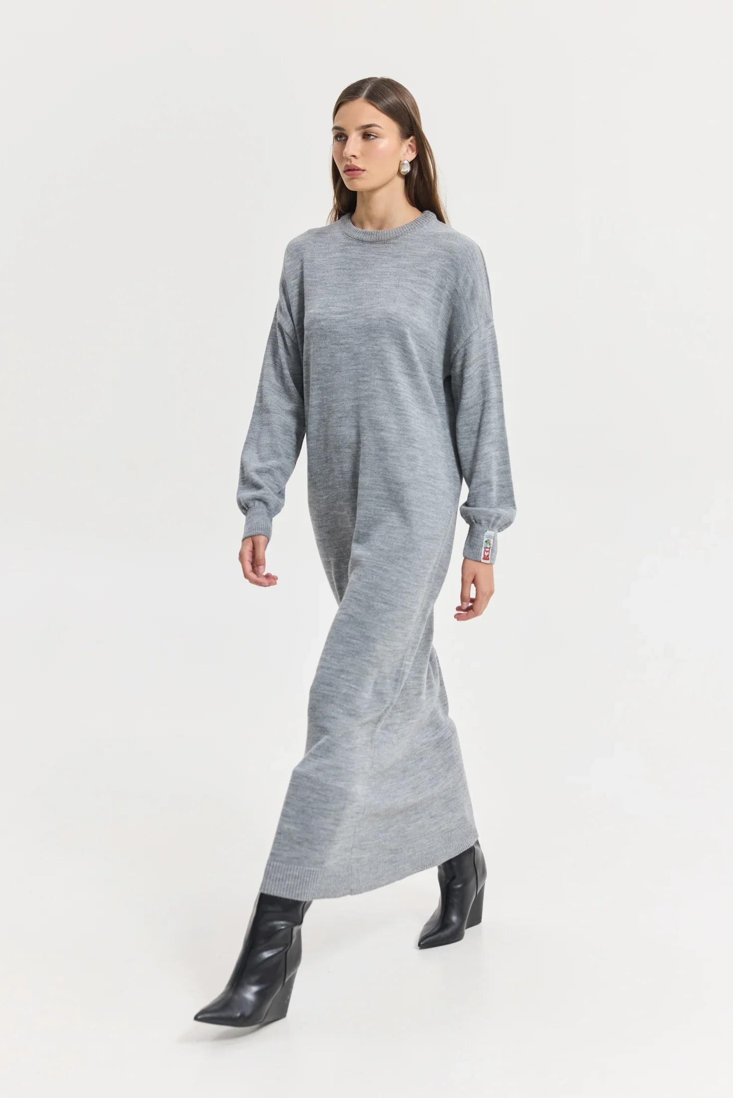HEMITHEA Knitted Dress (Grey)