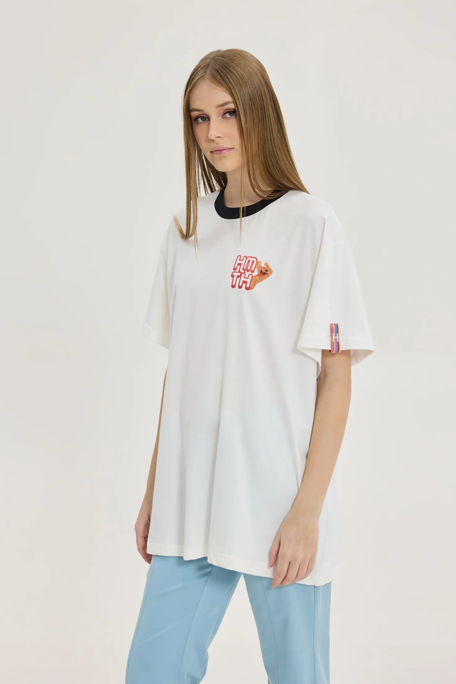 HEMITHEA Cheetah T-shirt Off White (Dog Days)
