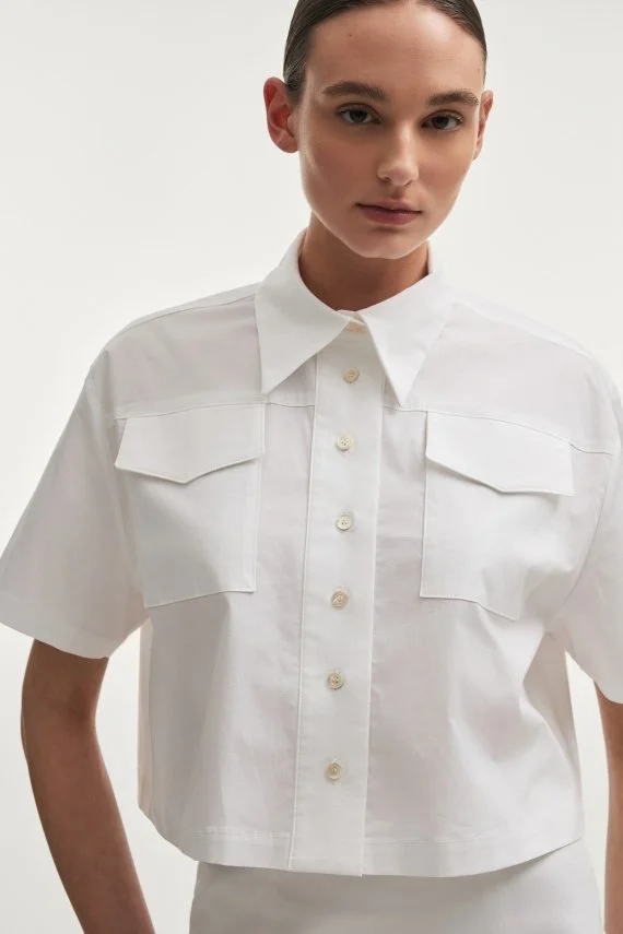 NADIA RAPTI STILL LIFE SHIRT WHITE