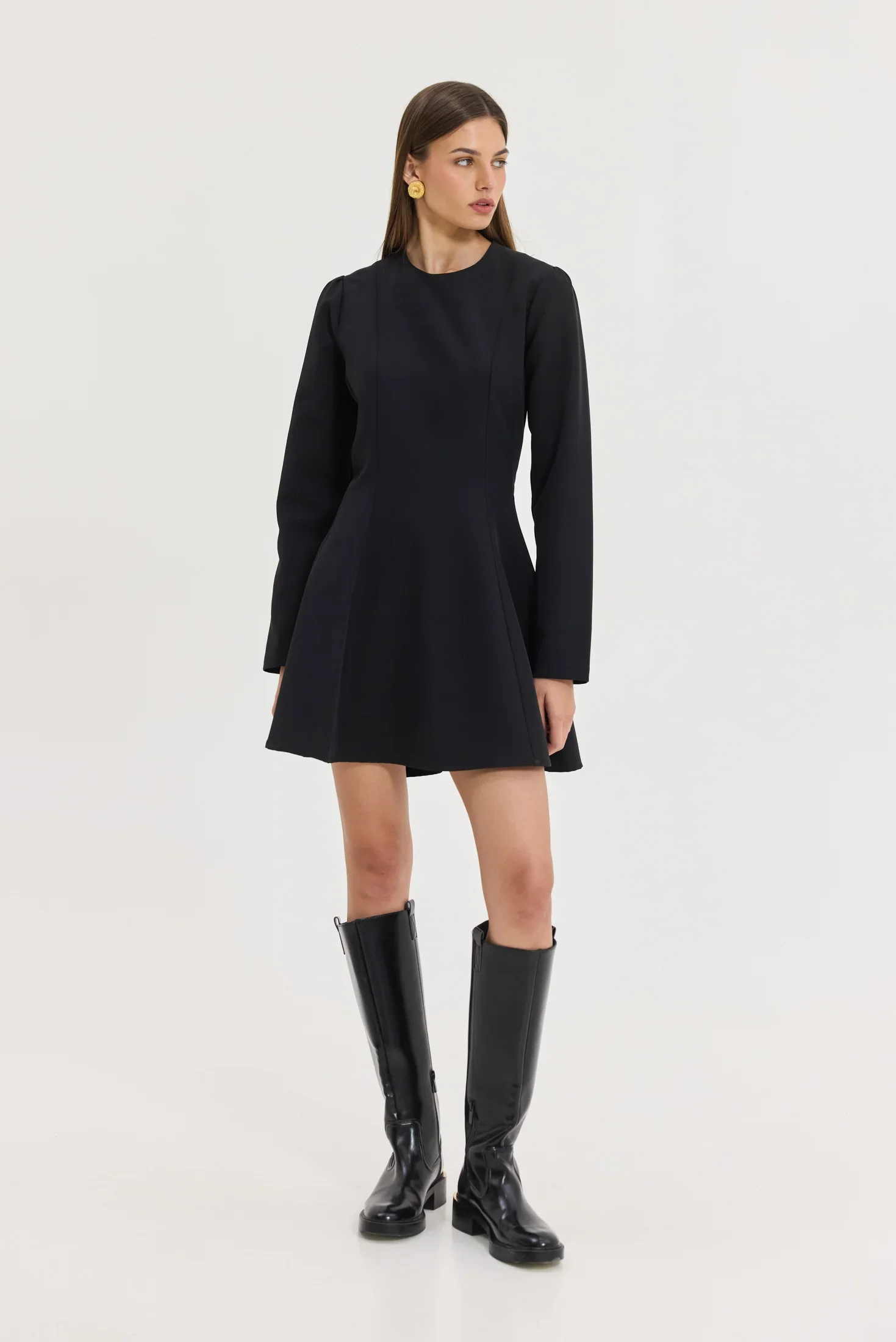 HEMITHEA Dorado Dress (Black)