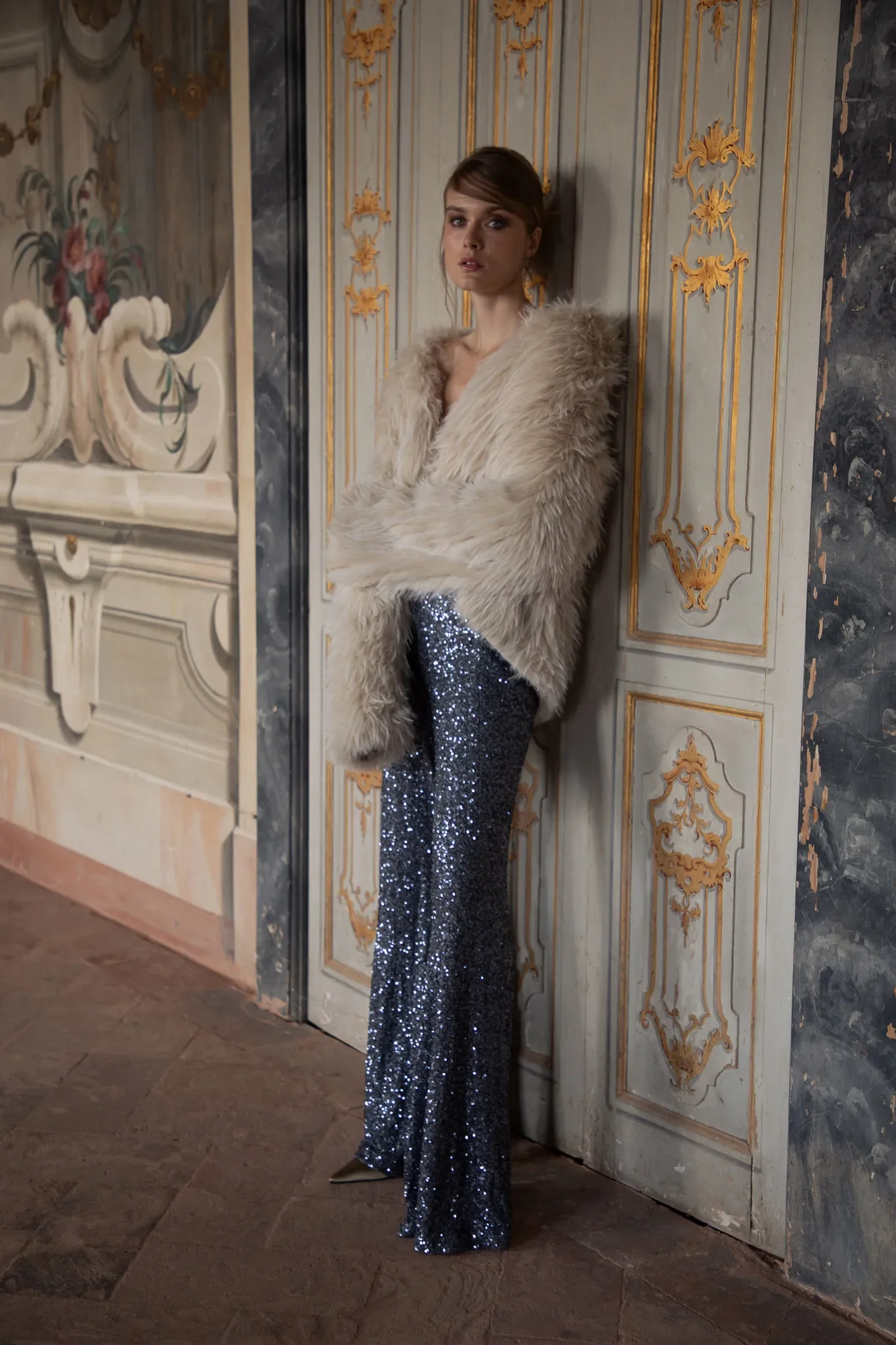 NIDODILEDA NEVE FLARES SEQUINED