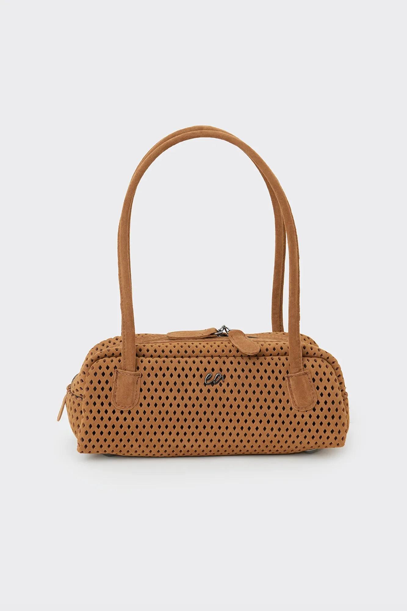 Silhouette Net Planet Suede Τσαντα Ωμου Ταμπα Small