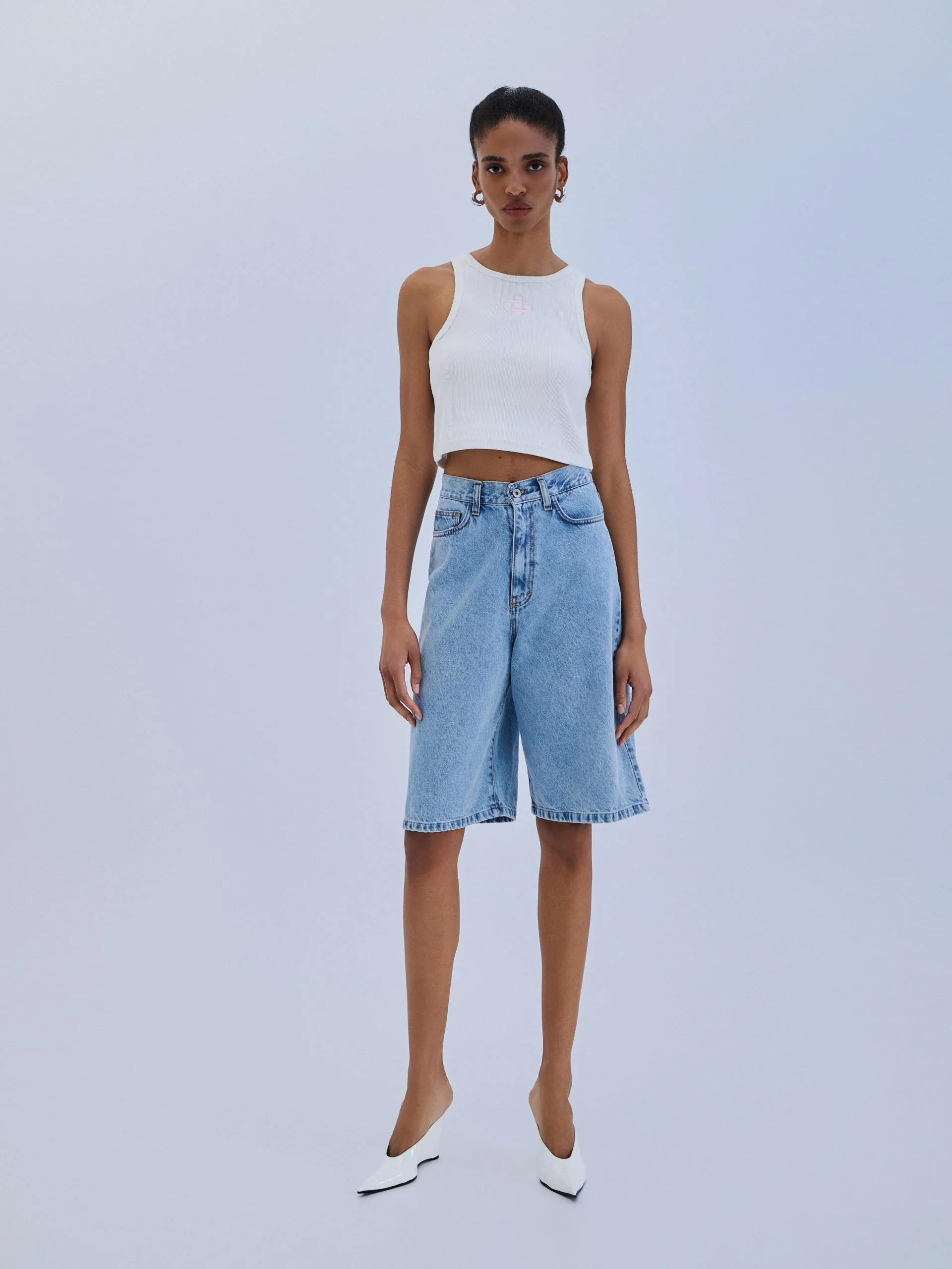 COMBOS Denim Bermuda