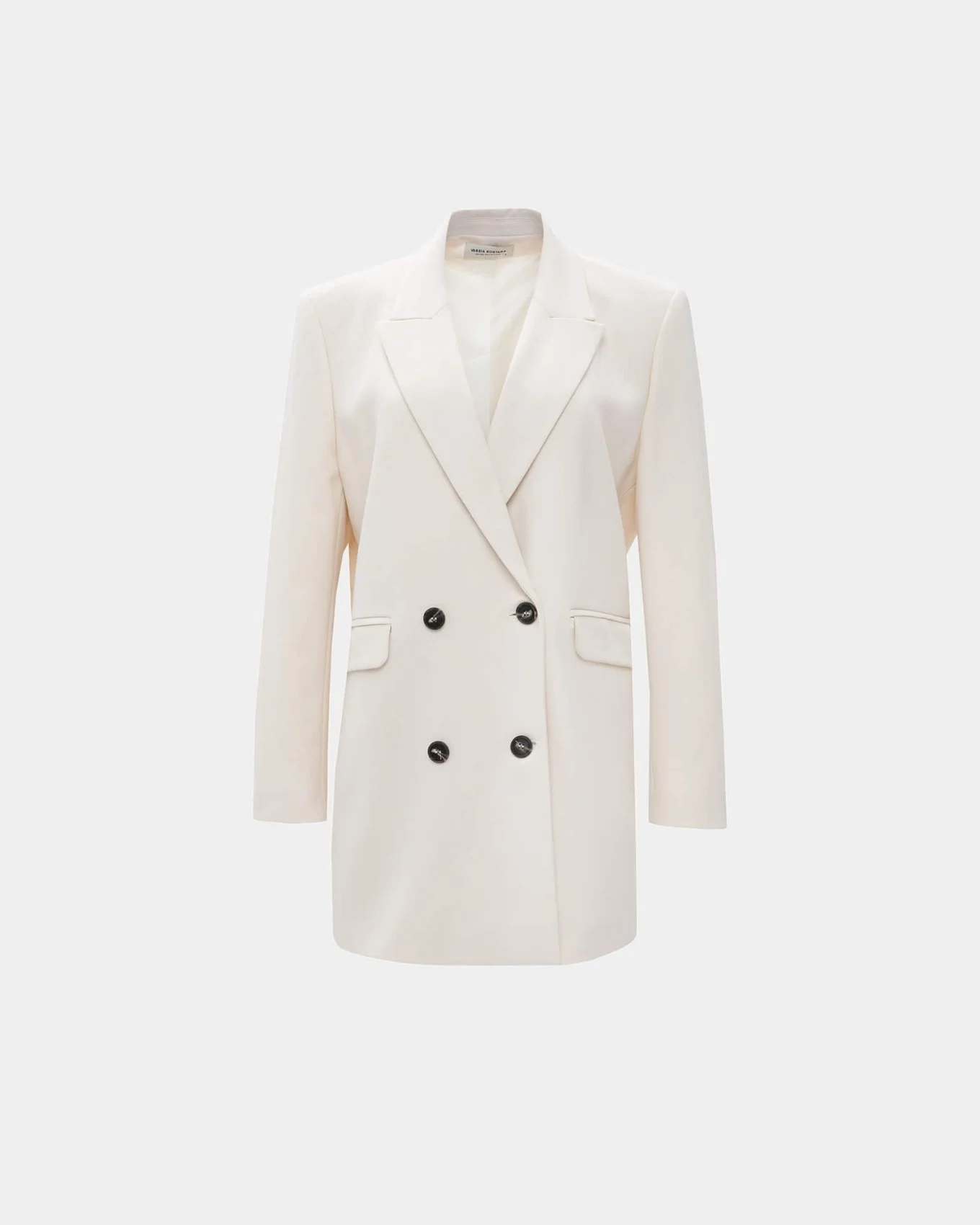 VASSIA KOSTARA CREAM BLAZER