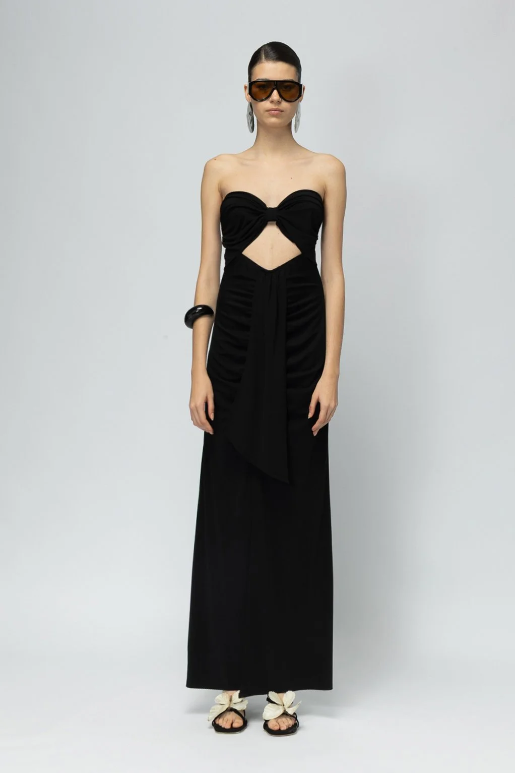 MALLORY SAINT TROPEZ BLACK DRESS