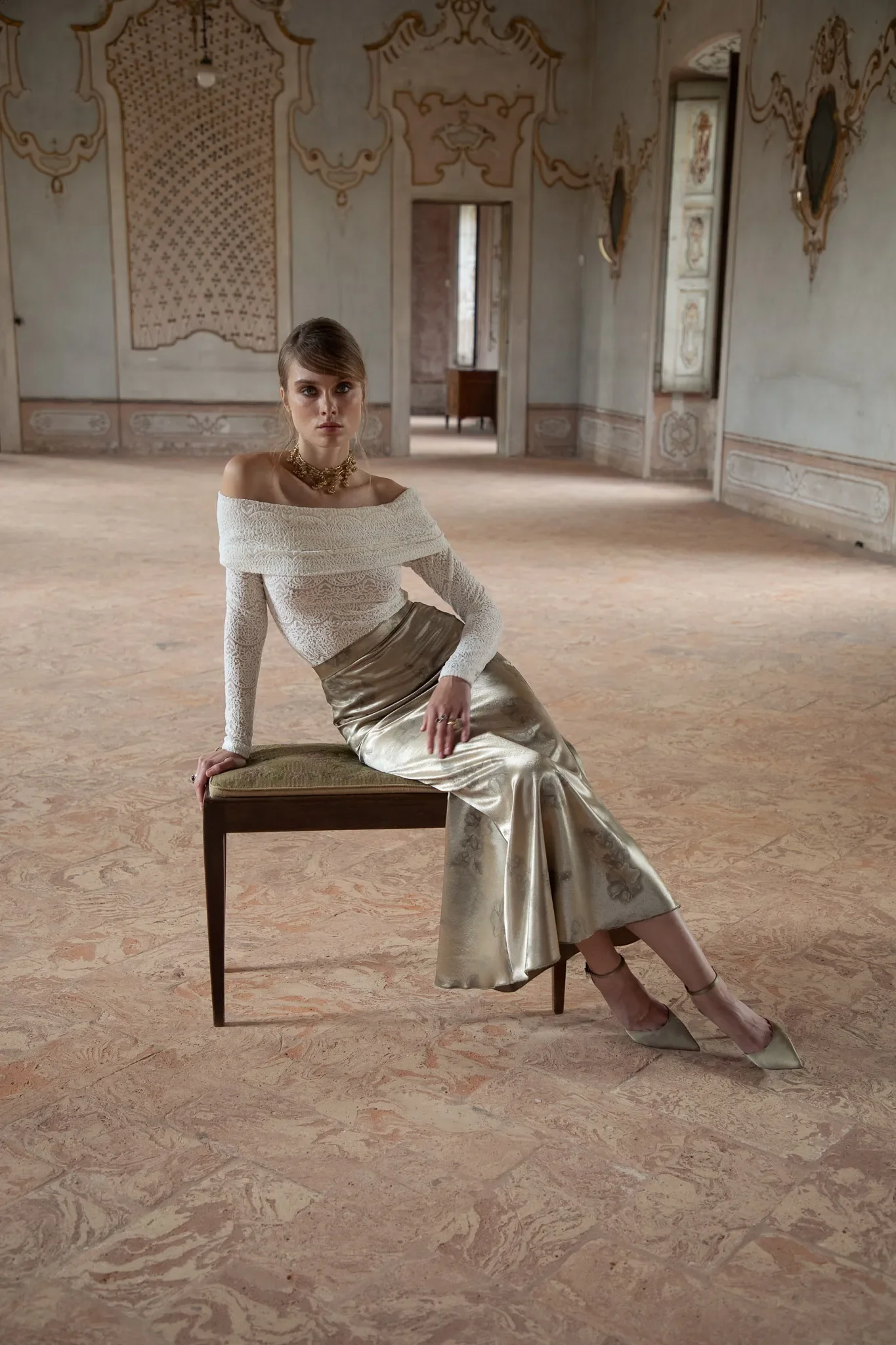 NIDODILEDA GILDA SKIRT SATIN