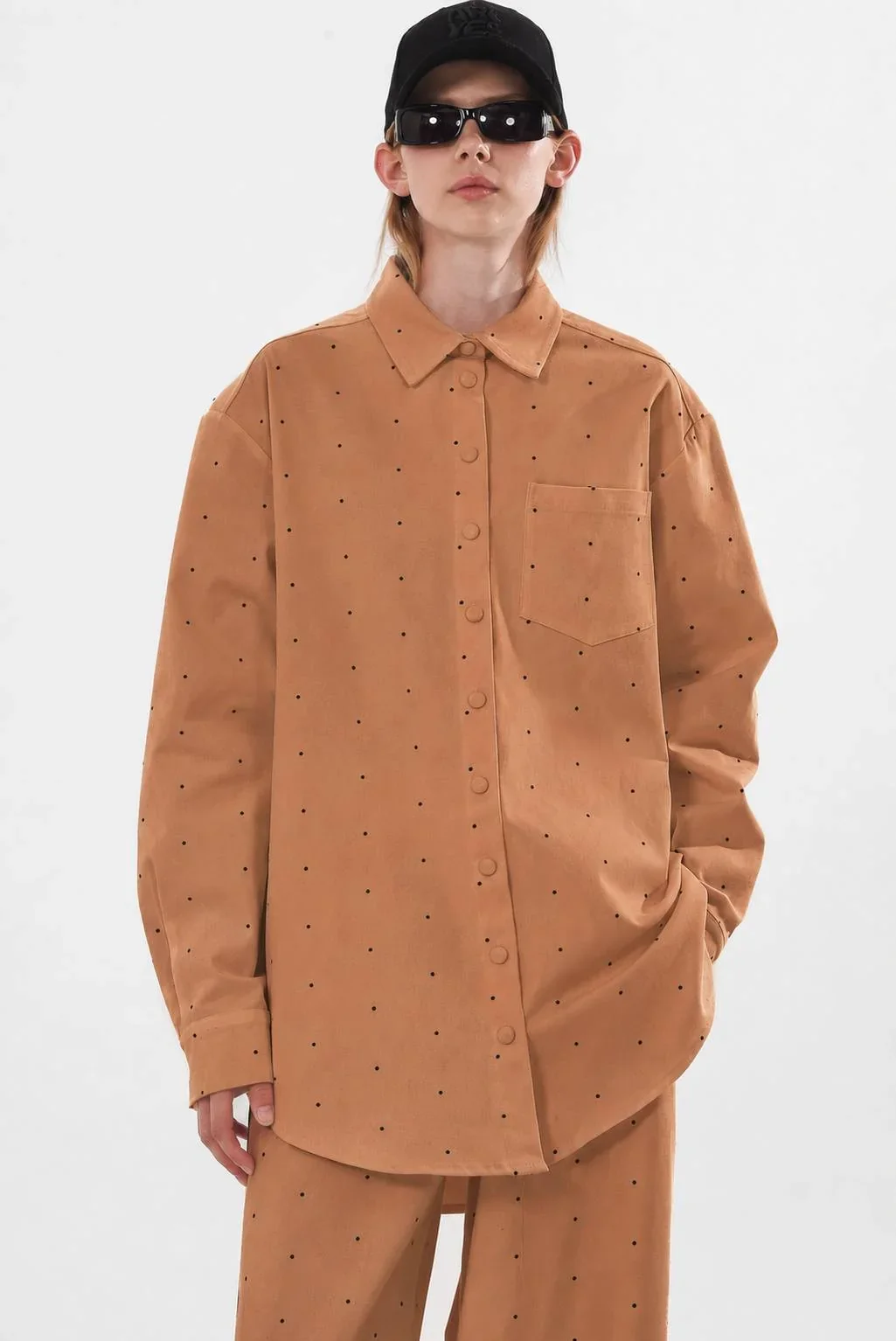 ARPYES OSAKA SHIRT CAMEL