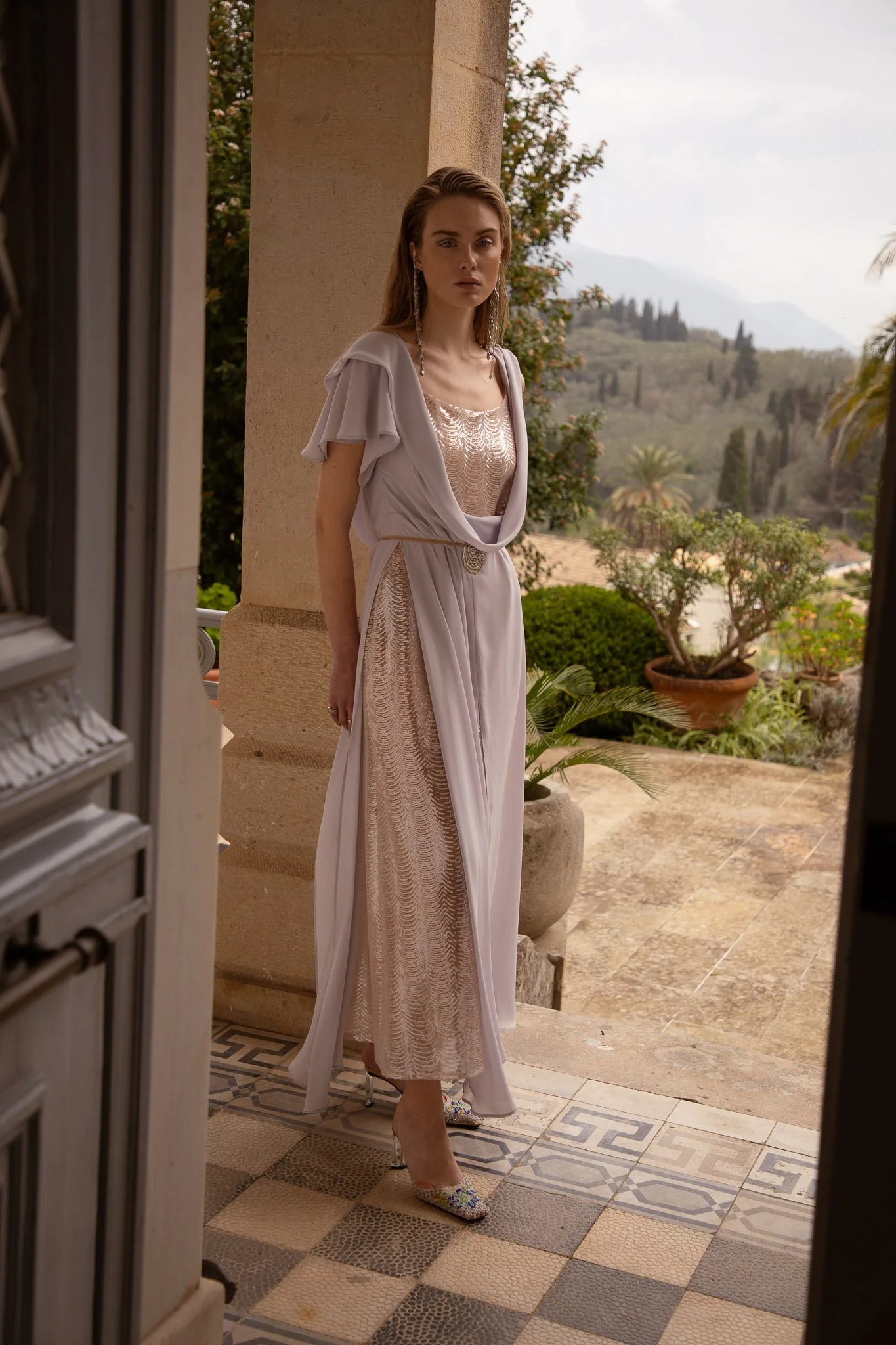 NIDODILEDA HARMONIC COVER UP MUSLIN SLITTED