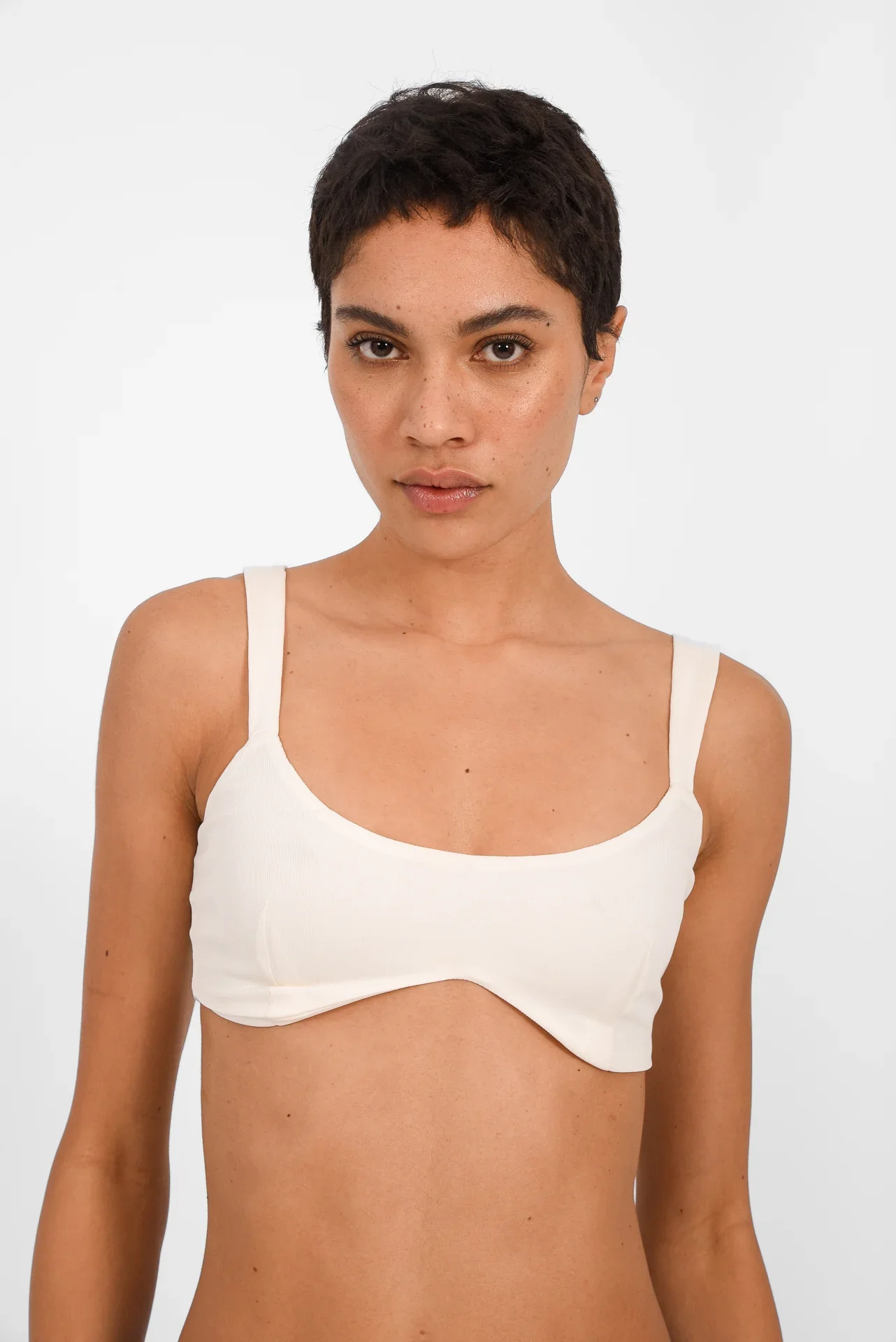 ARPYES NO PLANS BRA WHITE