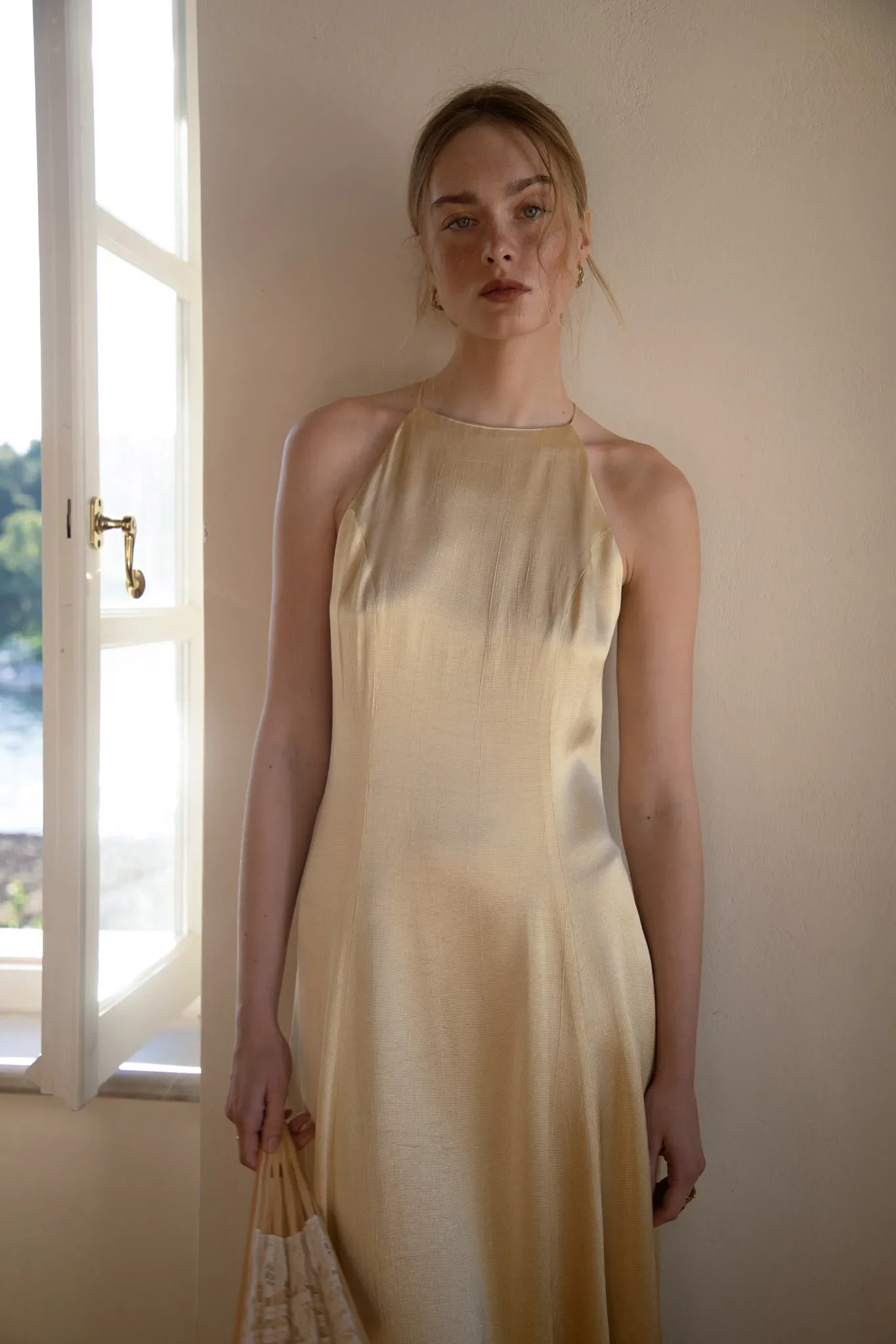 NIDODILEDASTANCE DRESS SATIN