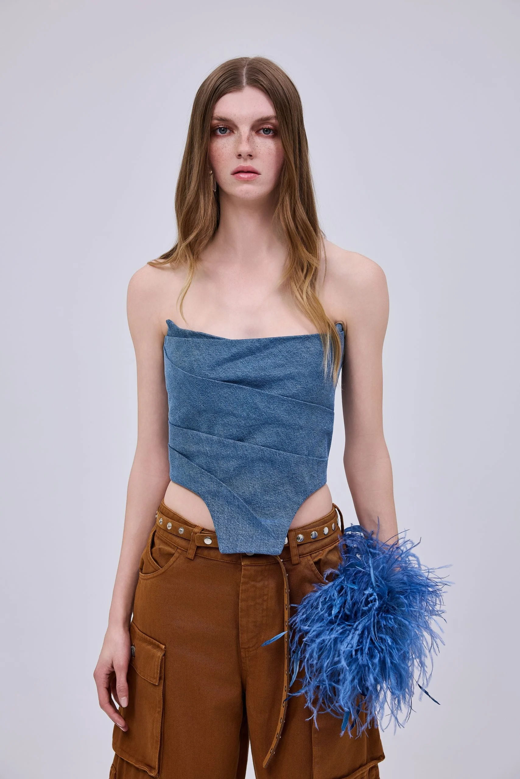 Studio83 Denim Corset