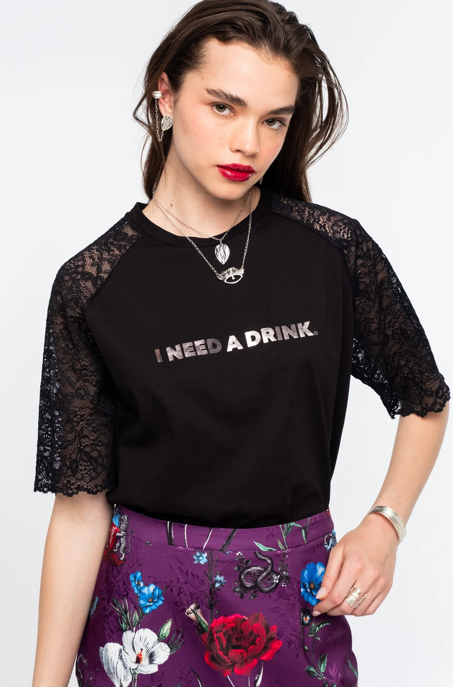 PEACE + CHAOS ICON T-SHIRT - Cotton