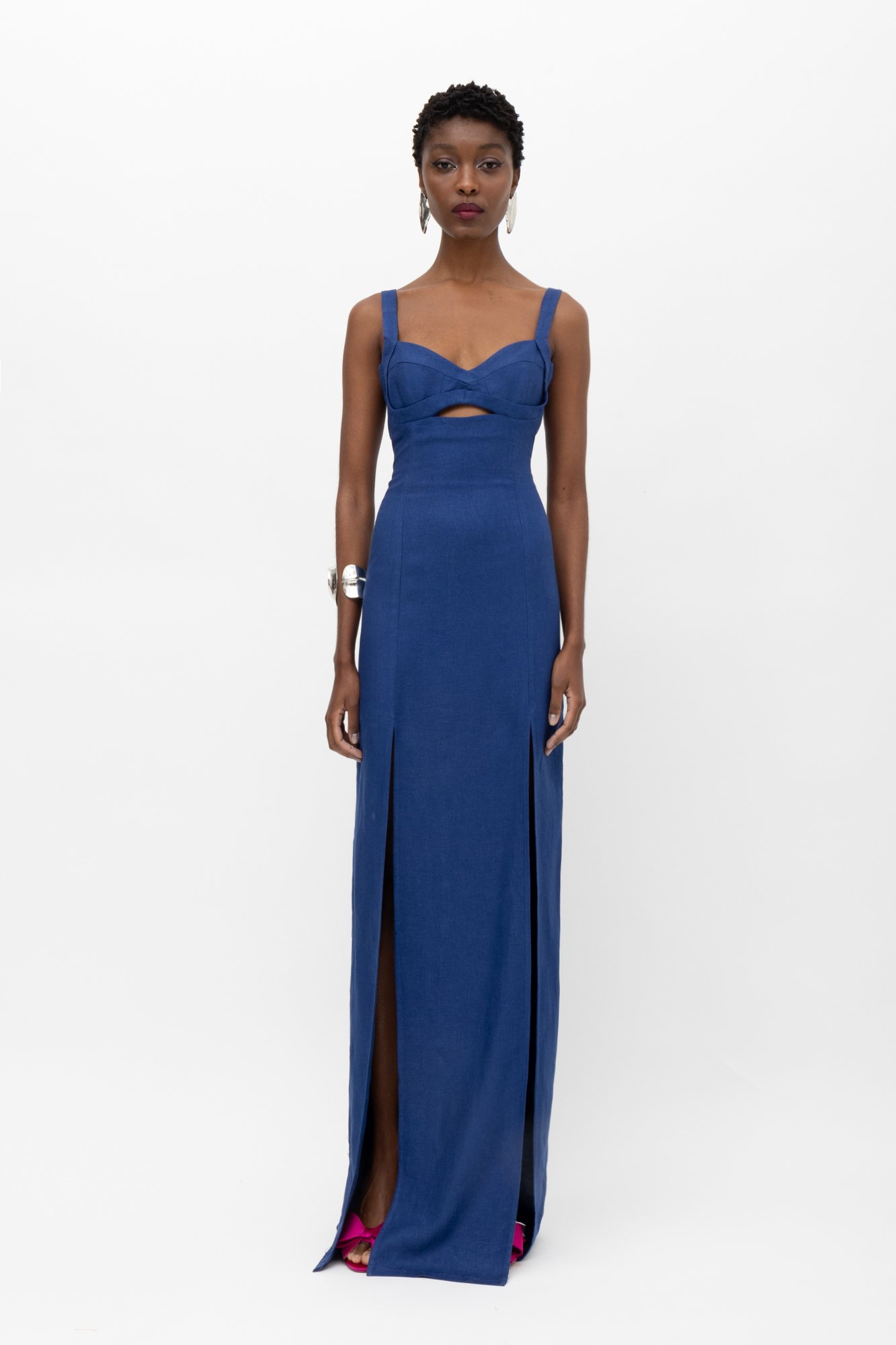 MALLORY KORA BLUE DRESS