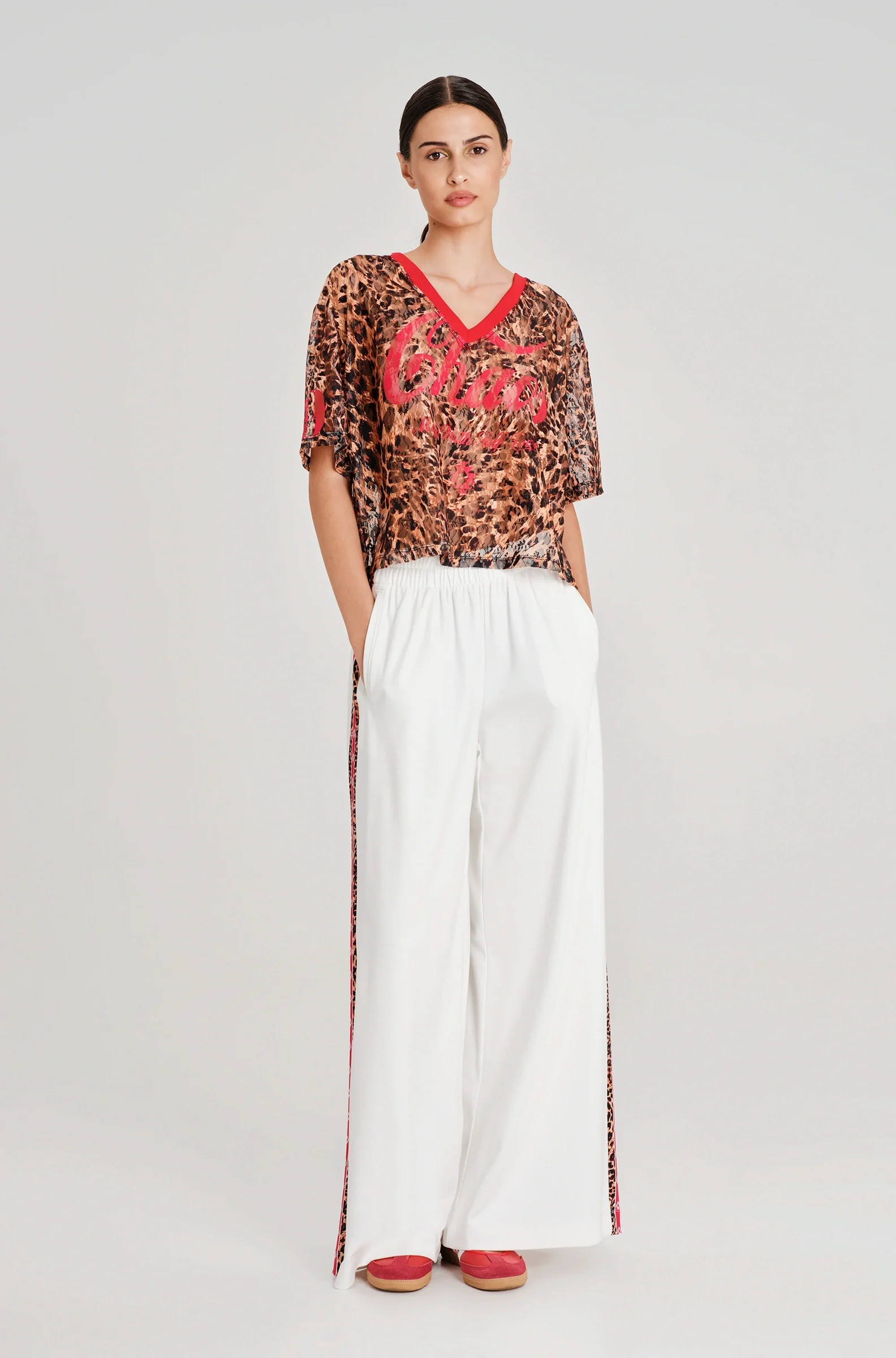 PEACE & CHAOS PULSE TOP - Lace