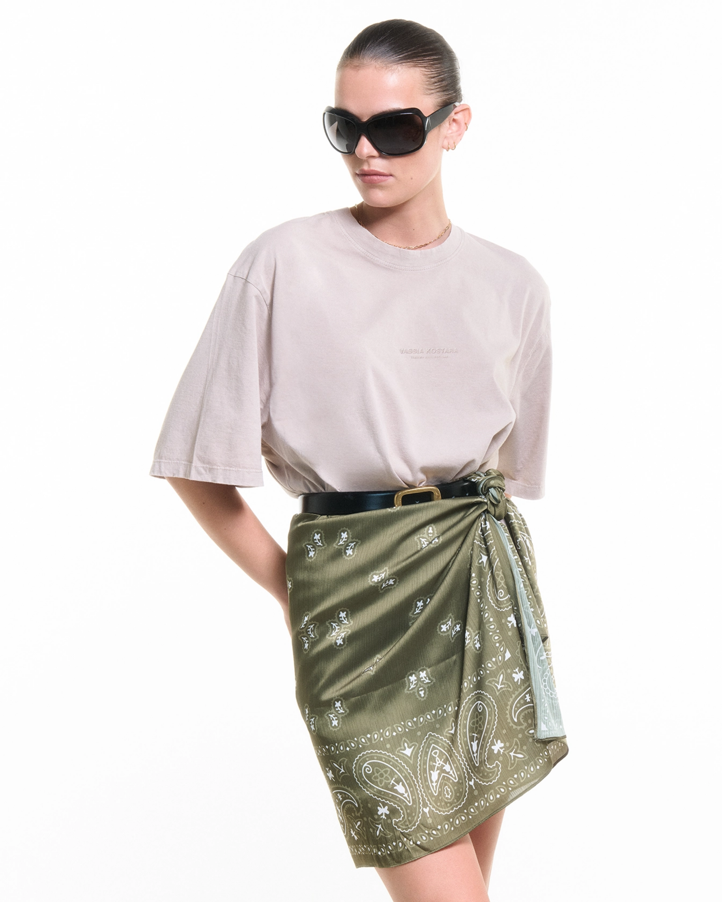 VASSIA KOSTARA SAND T-SHIRT