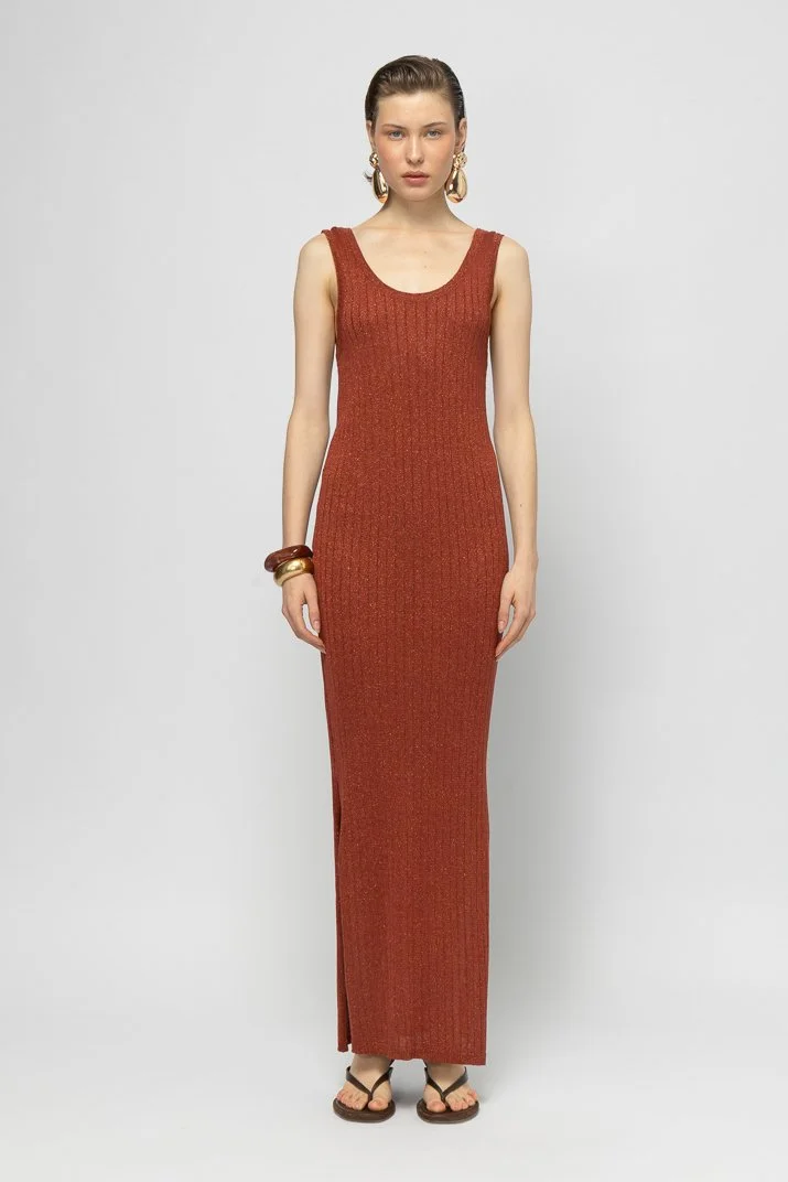 MALLORY BRONZE DRESS
