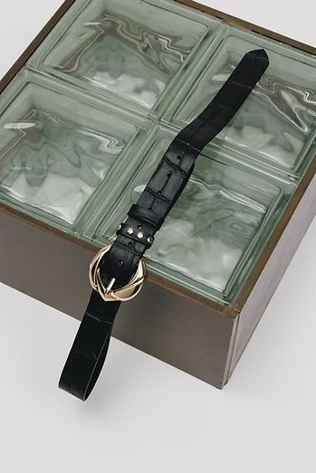 "Wandering Star" leather belt