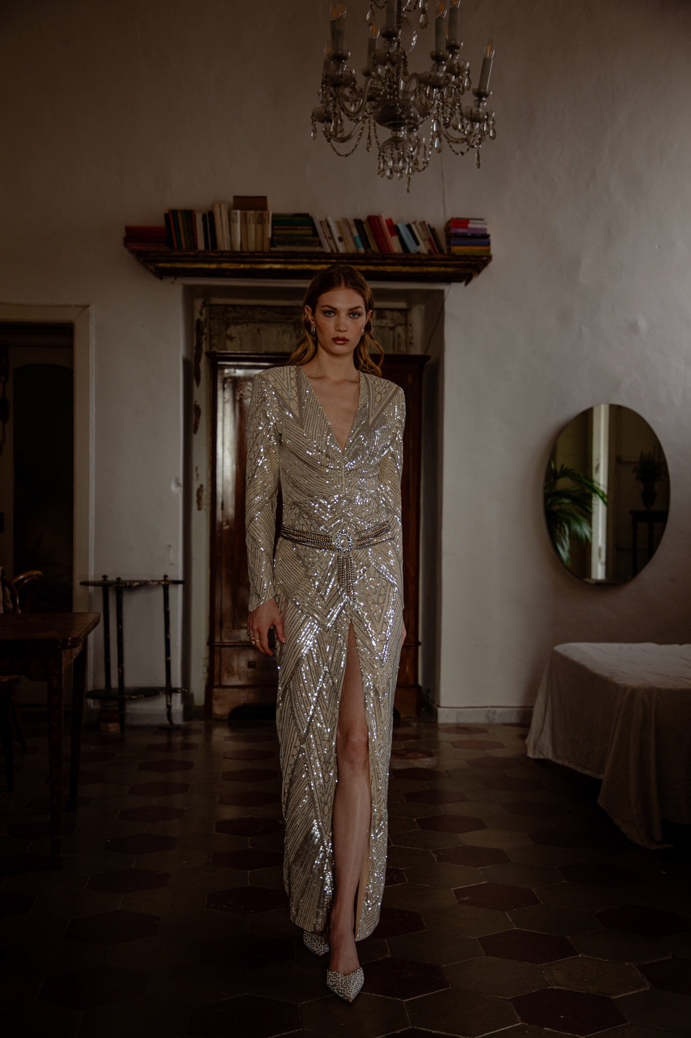 NIDODILEDA BLISS DRESS SEQUINED