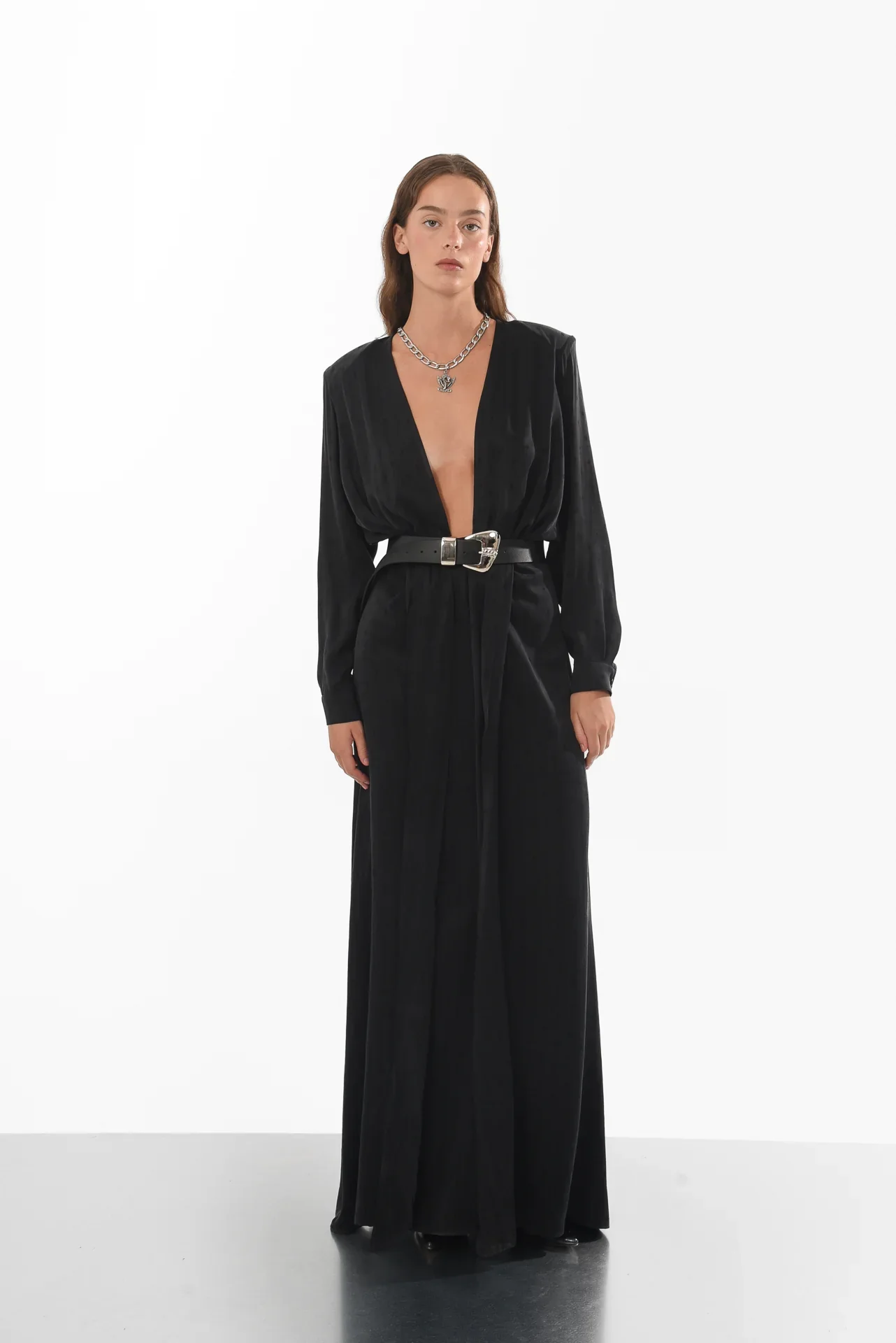 ARPYES KOI DRESS BLACK