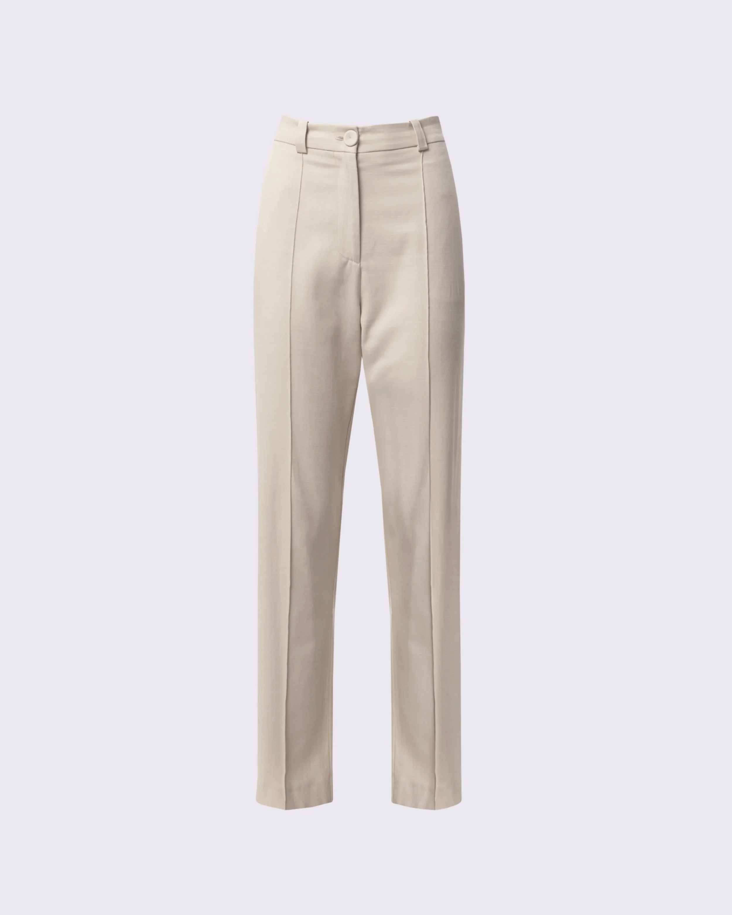 VASSIA KOSTARA BEIGE TAILORED PANTS