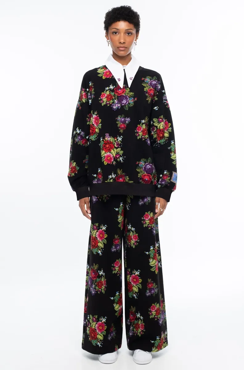 PEACE + CHAOS BOUQUET SWEATER - Cotton