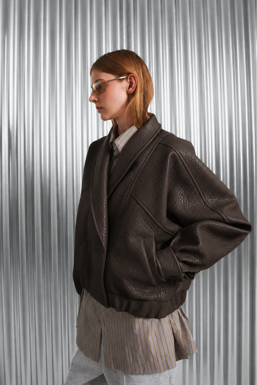 ARPYES SEVEN-SOULED JACKET BROWN