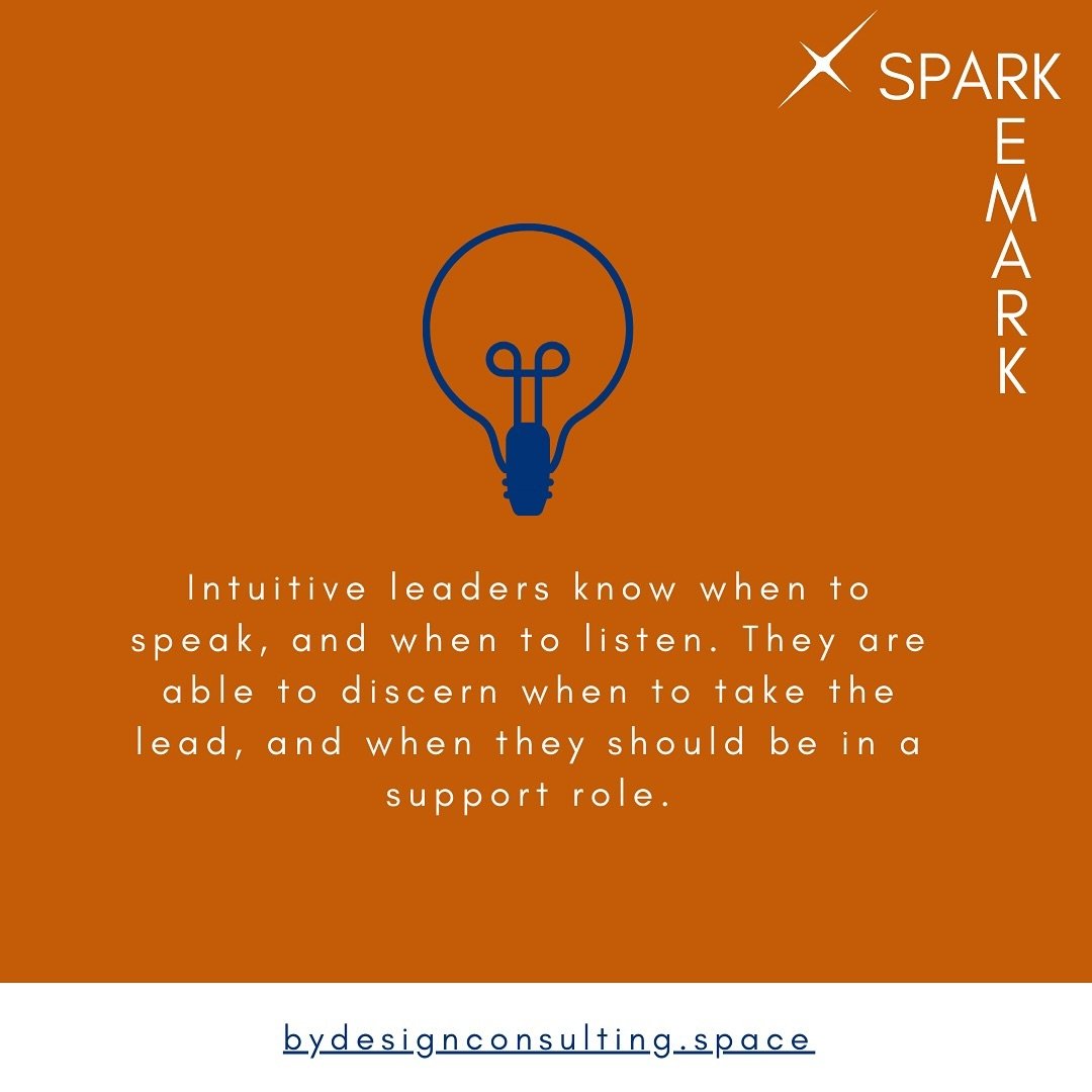 If you missed our video on how good leaders are intuitive here&rsquo;s a takeaway! Or check out the video over in Reels. 

#leadership #companyculture #intuitiveleaders #manager #firsttimemanager #leadershiptips #humanresources #entrepreneur #womenin