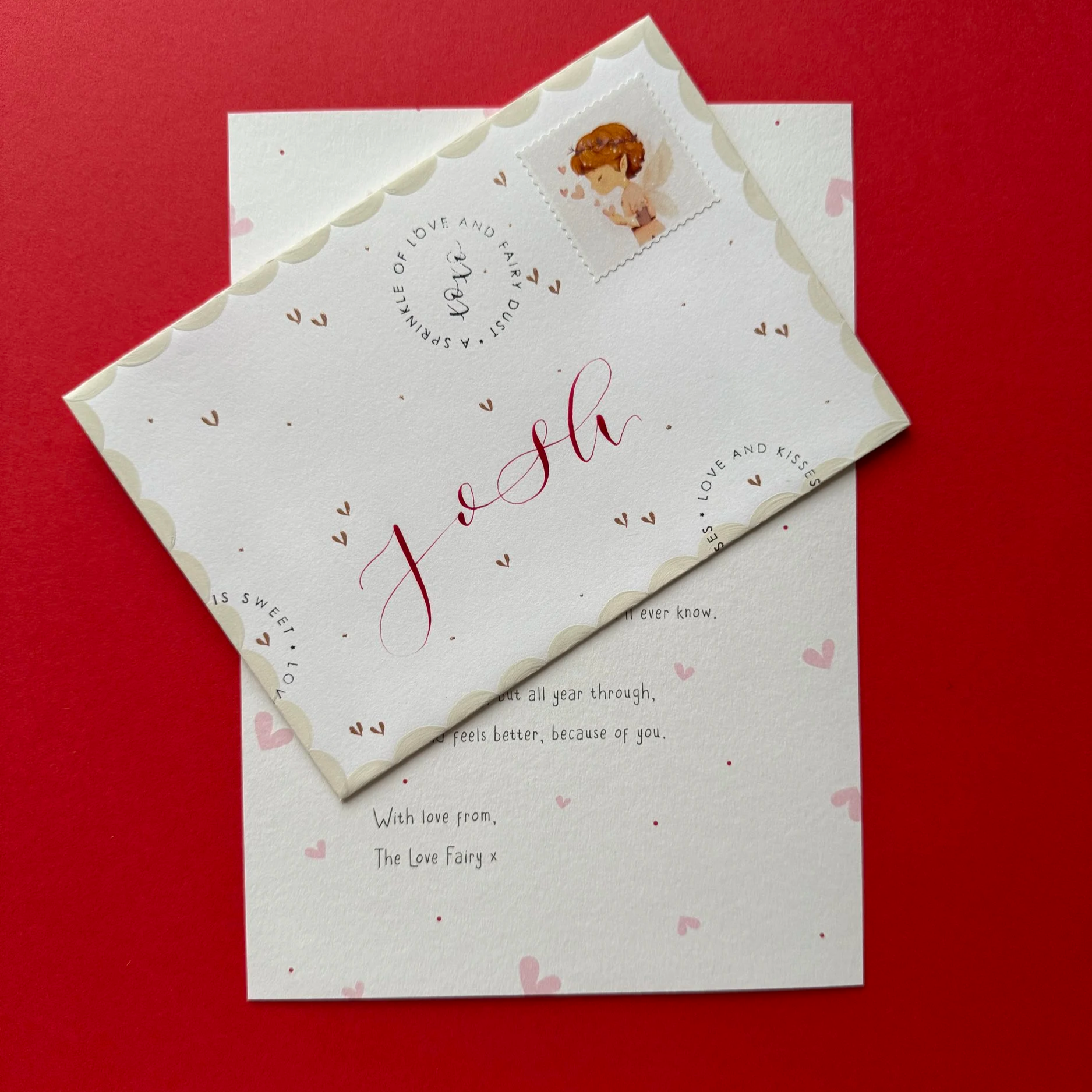 Personalised Love Letter - Alternative (Sibling) Version