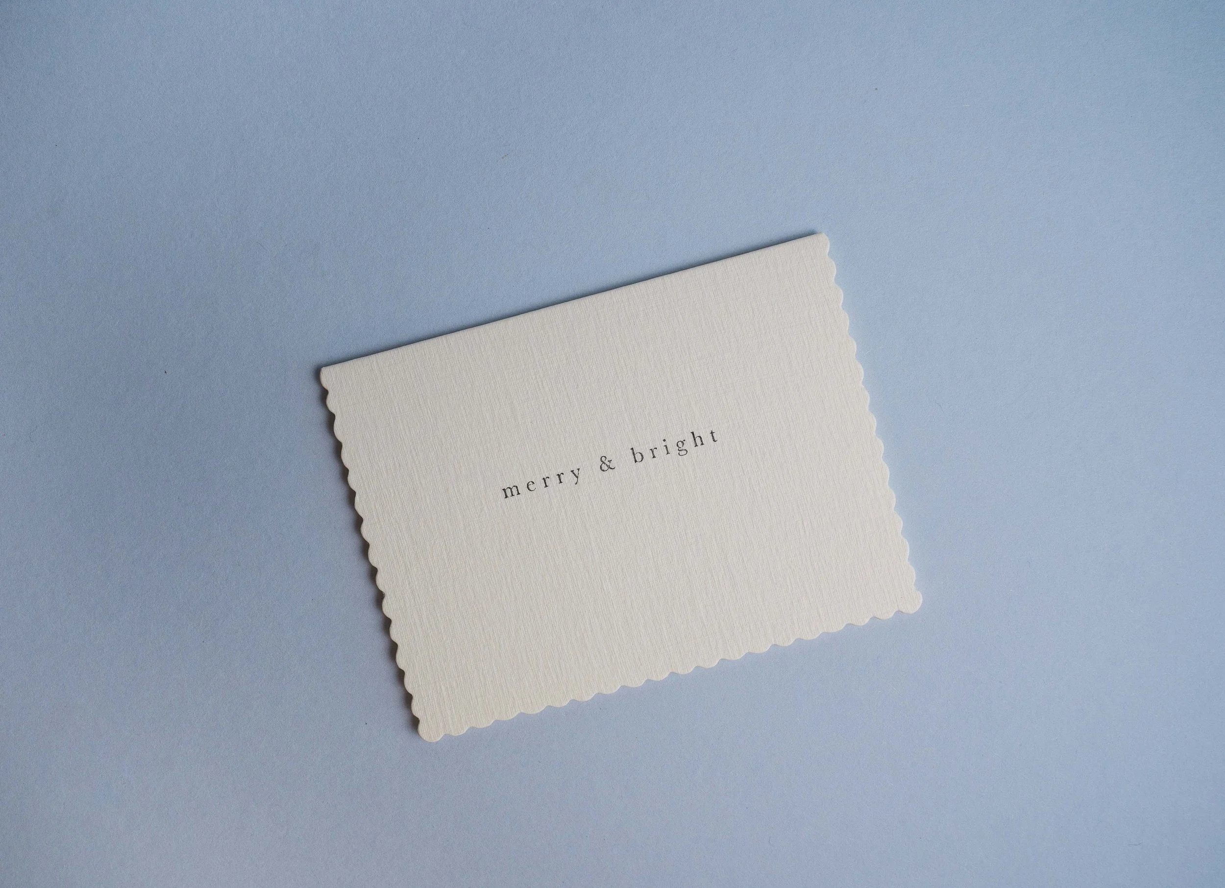 Merry & Bright Christmas Card