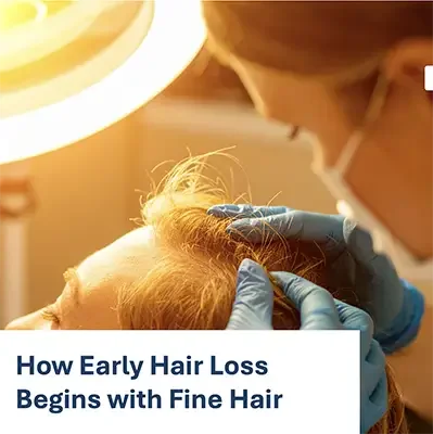 How Early Hair Loss Begins with Fine Hair